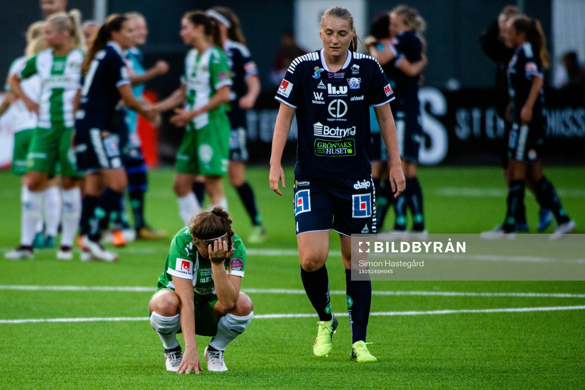 Hammarbys Julia Zigiotti Olme deppar