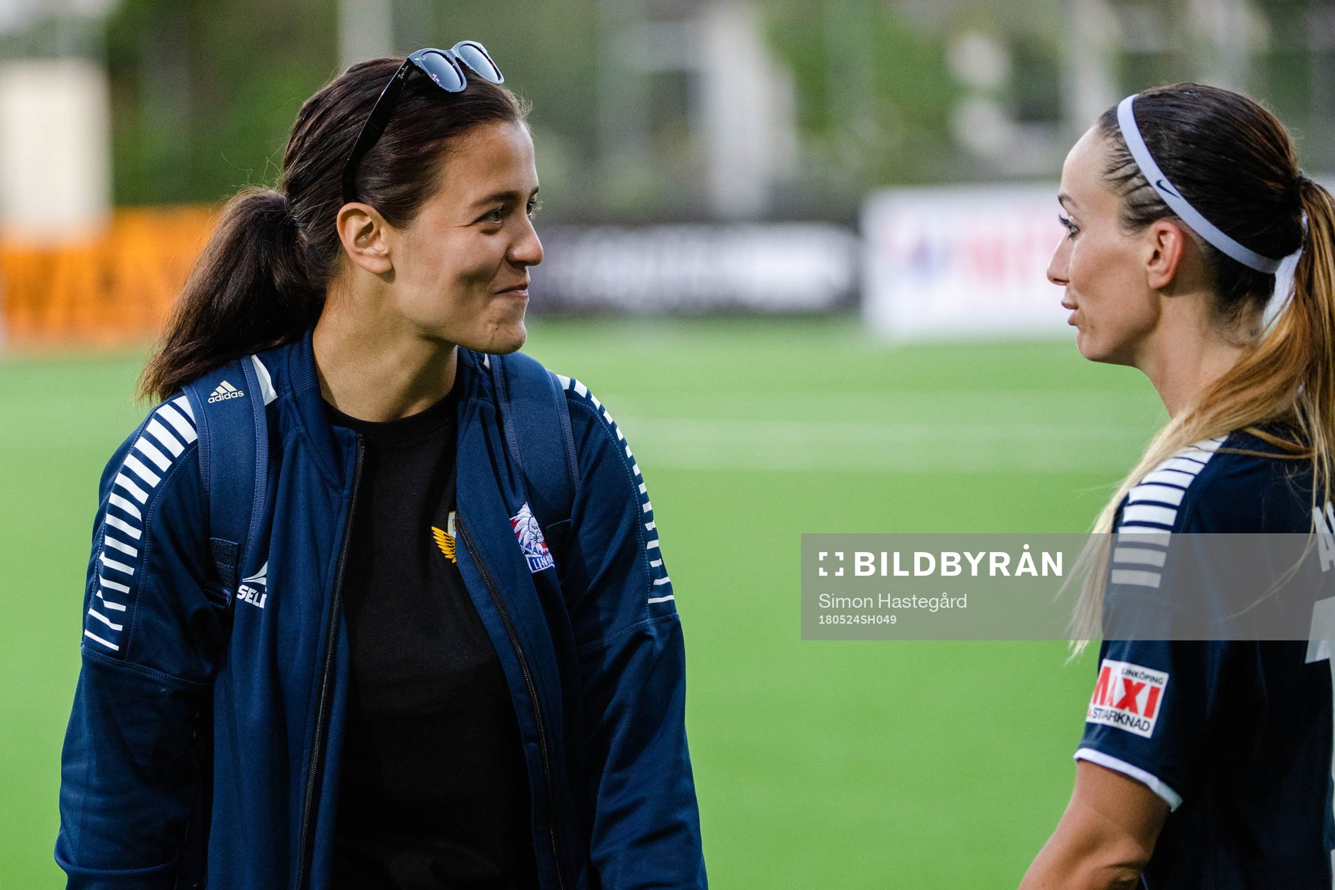 Linköpings Marija Banusic och Kosovare Asllani