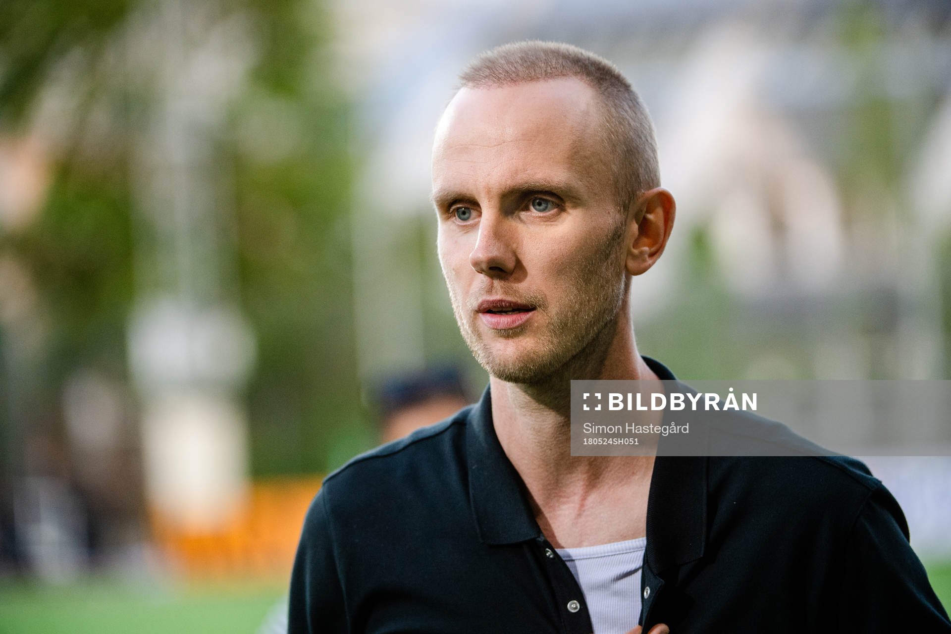 Linköpings tränare Henrik Jensen
