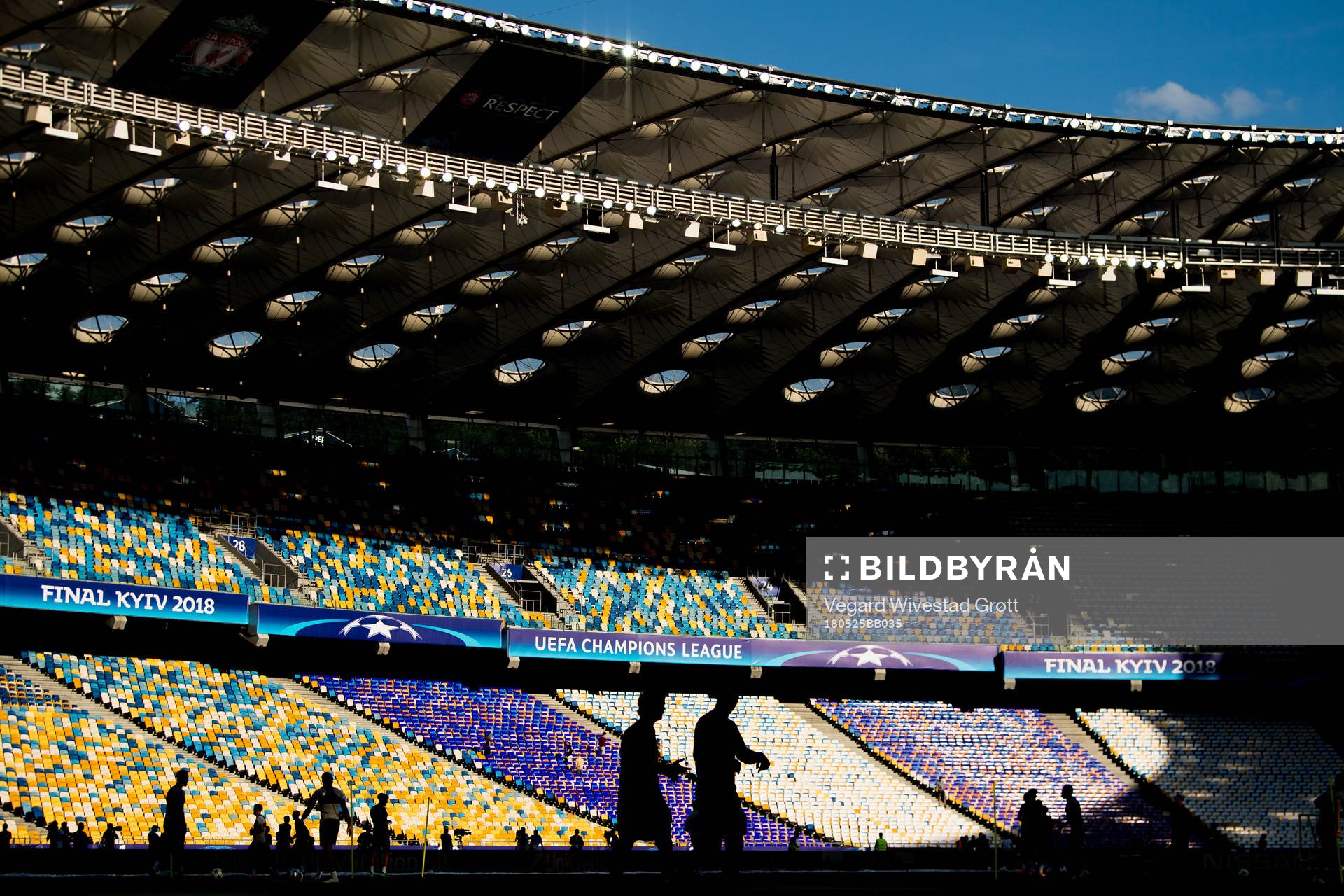 General view of NSC Olimpiyskiy stadium