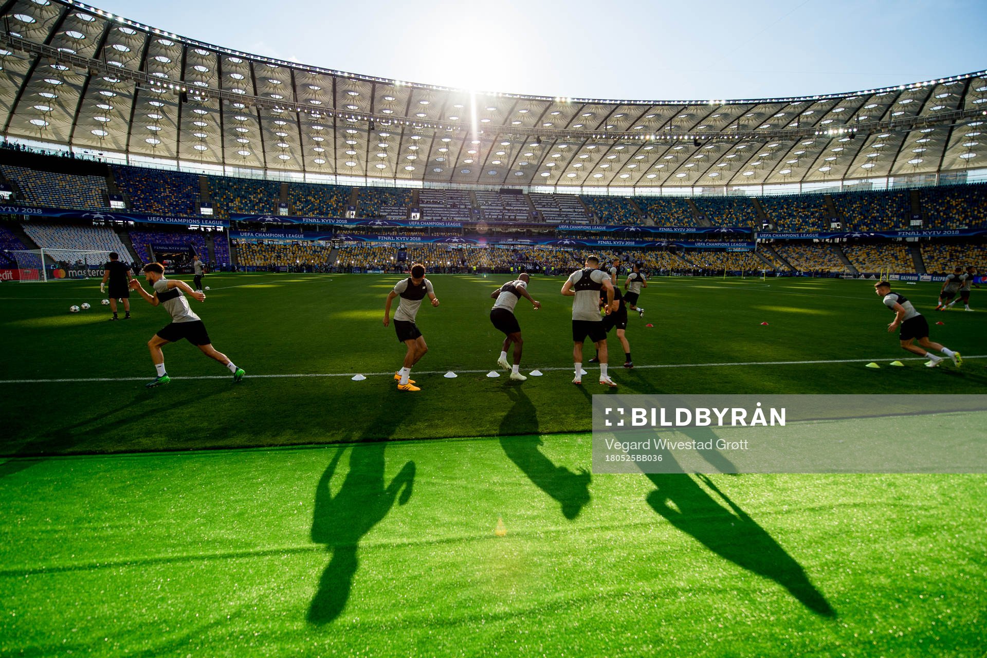 General view of NSC Olimpiyskiy stadium