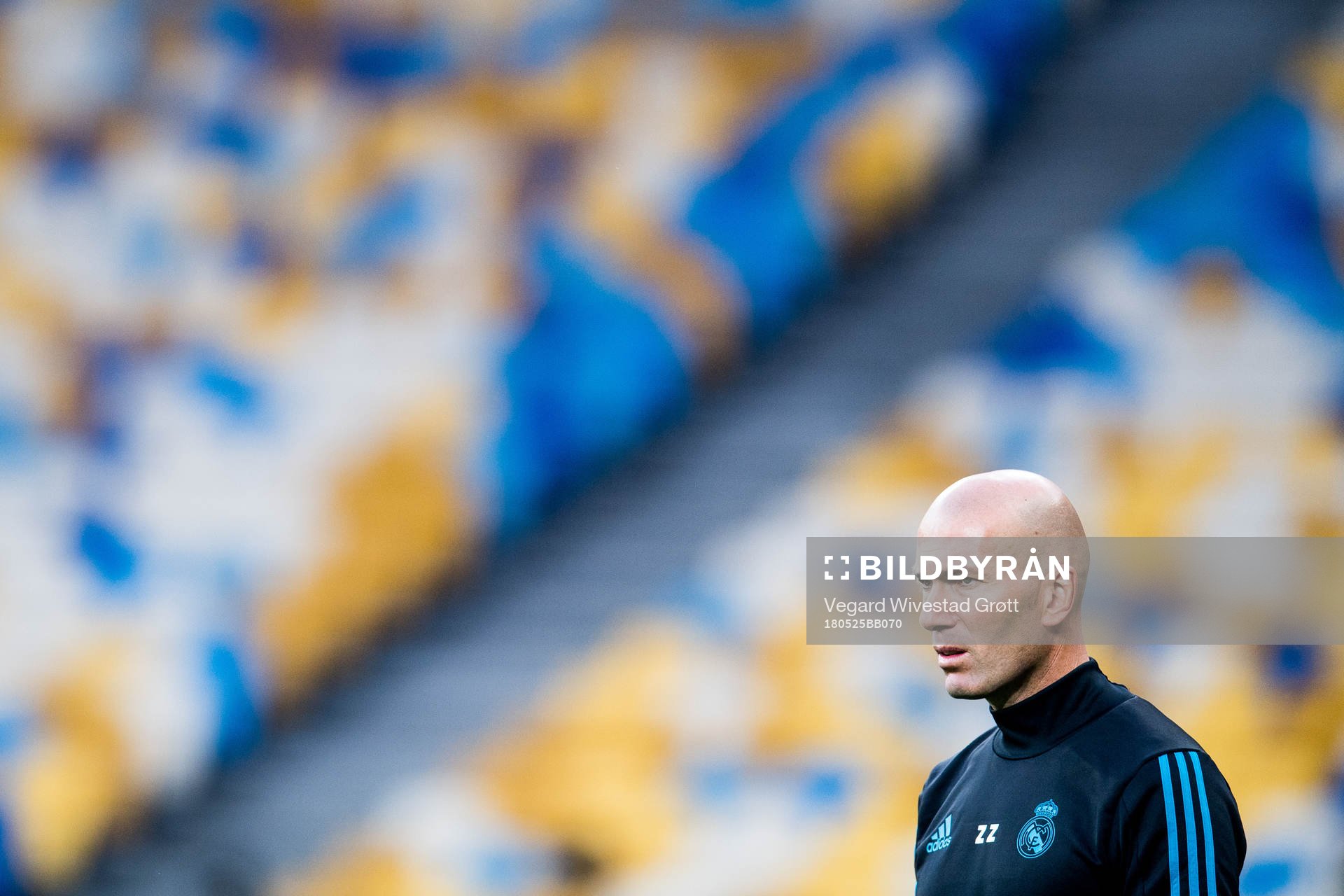 Zinedine Zidane, head coach of Real Madrid