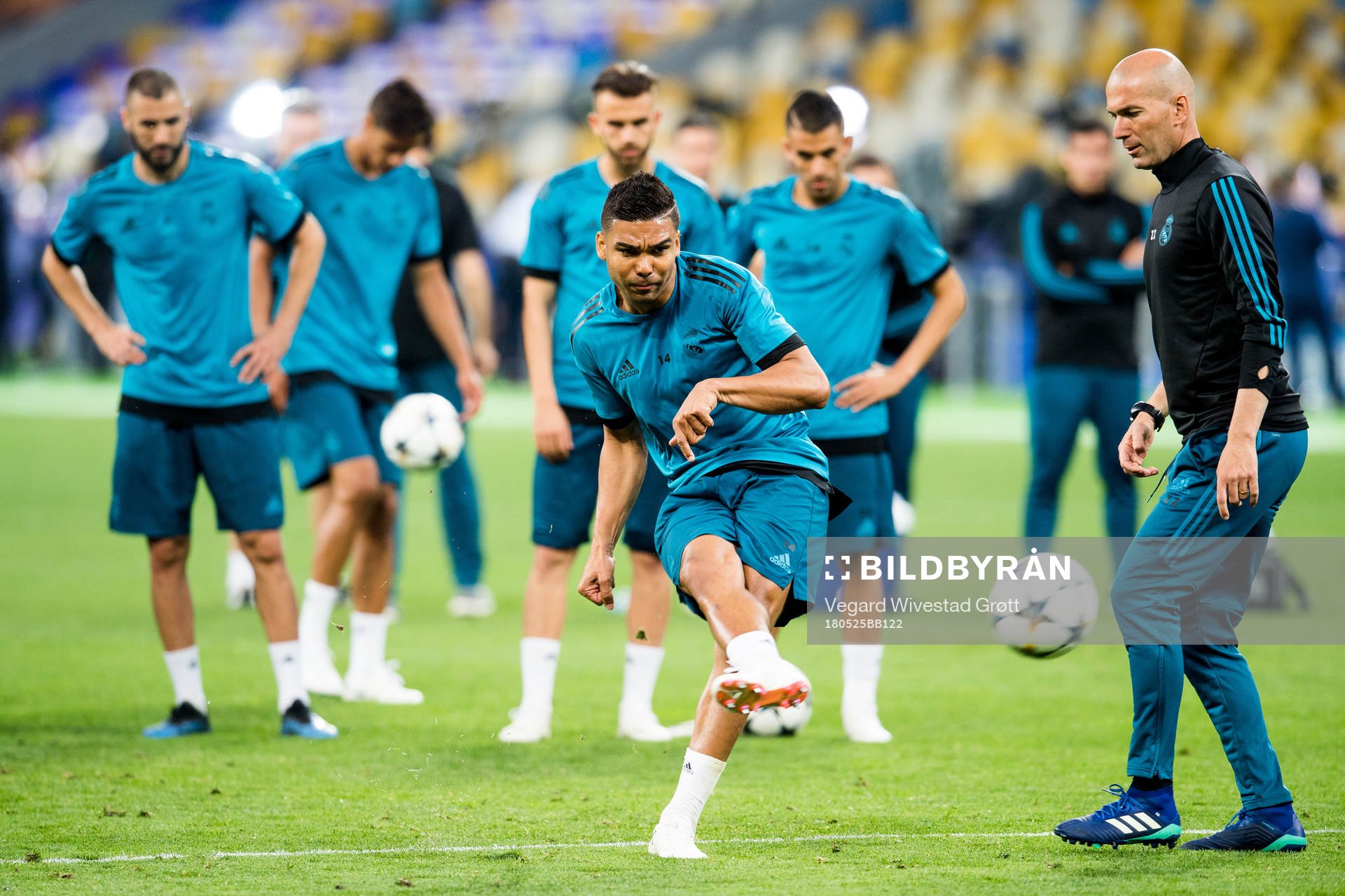 Casemiro of Real Madrid