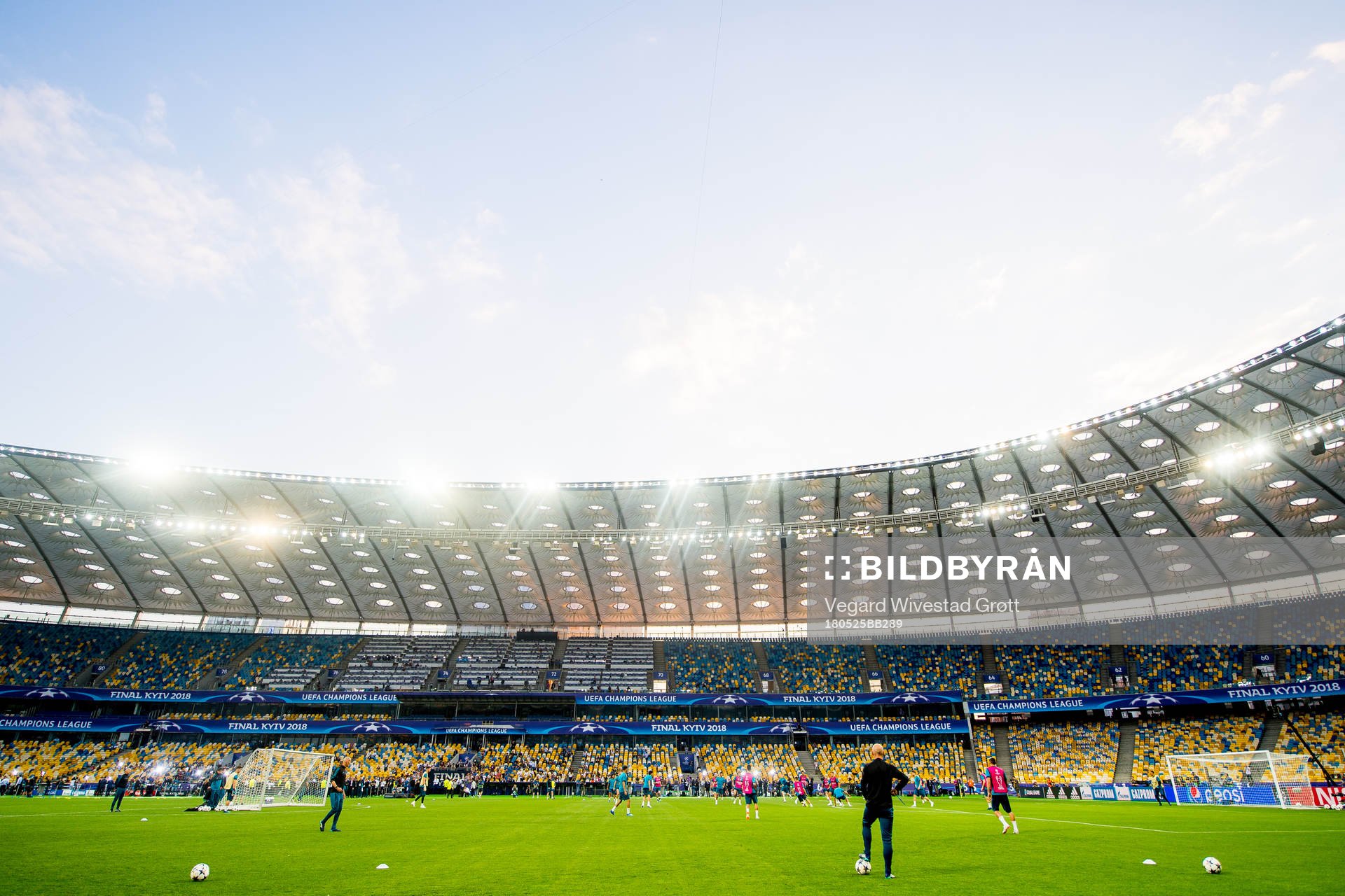 General view of NSC Olimpiyskiy stadium