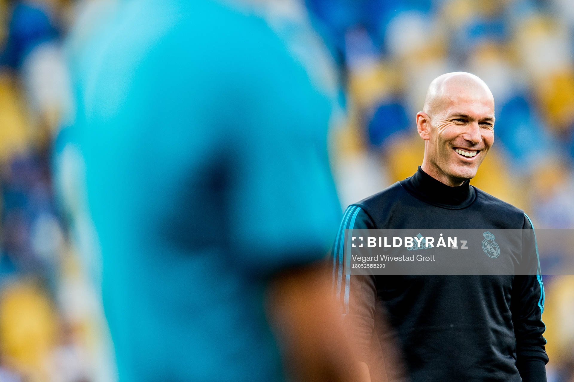 Zinedine Zidane, head coach of Real Madrid