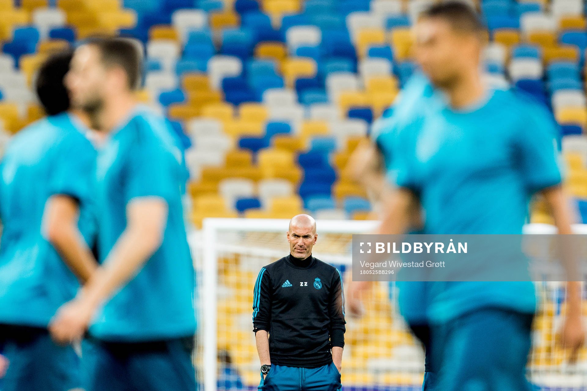 Zinedine Zidane, head coach of Real Madrid