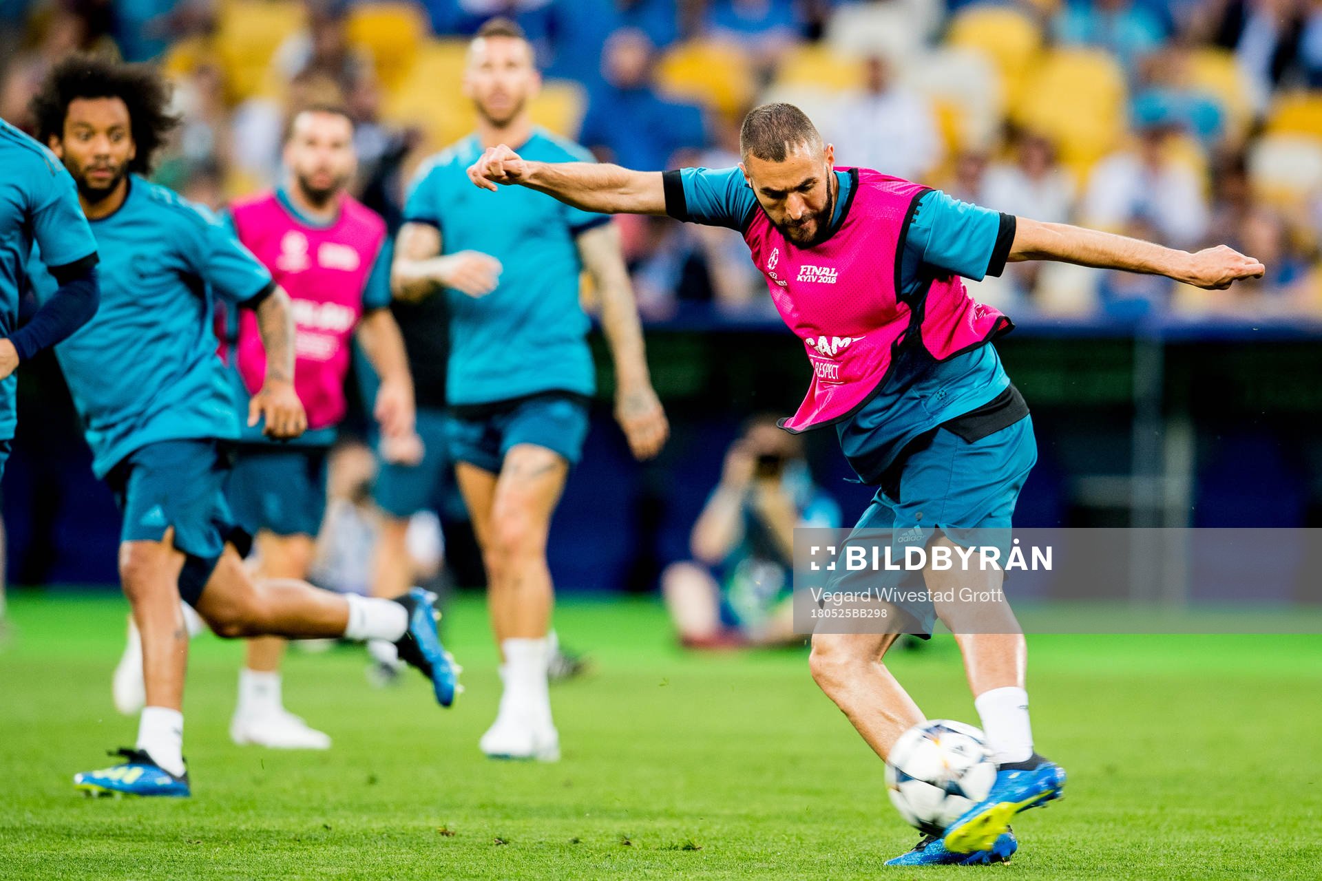 Karim Benzema of Real Madrid
