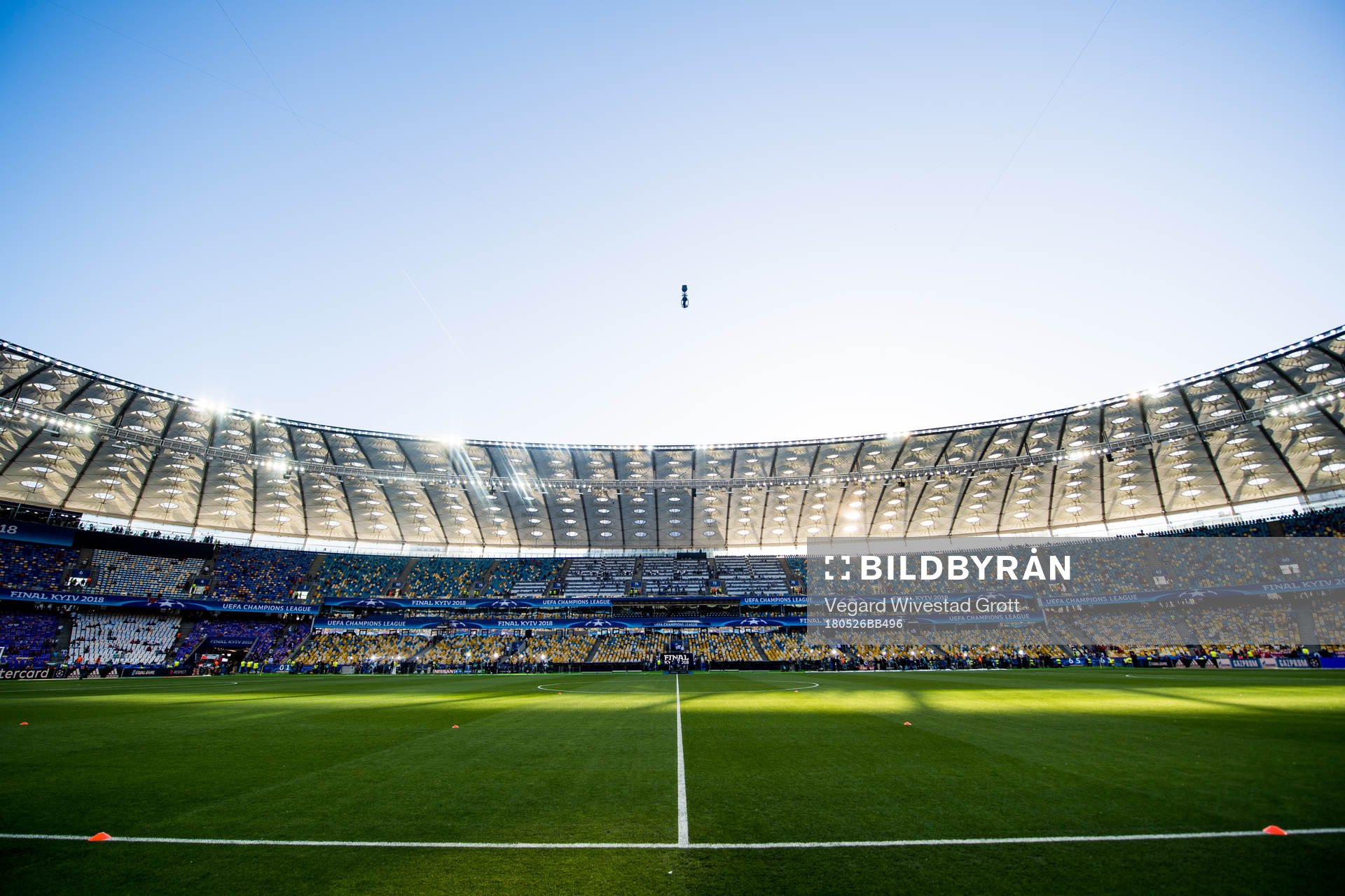 General interior view of NSC Olimpiyskiy stadium
