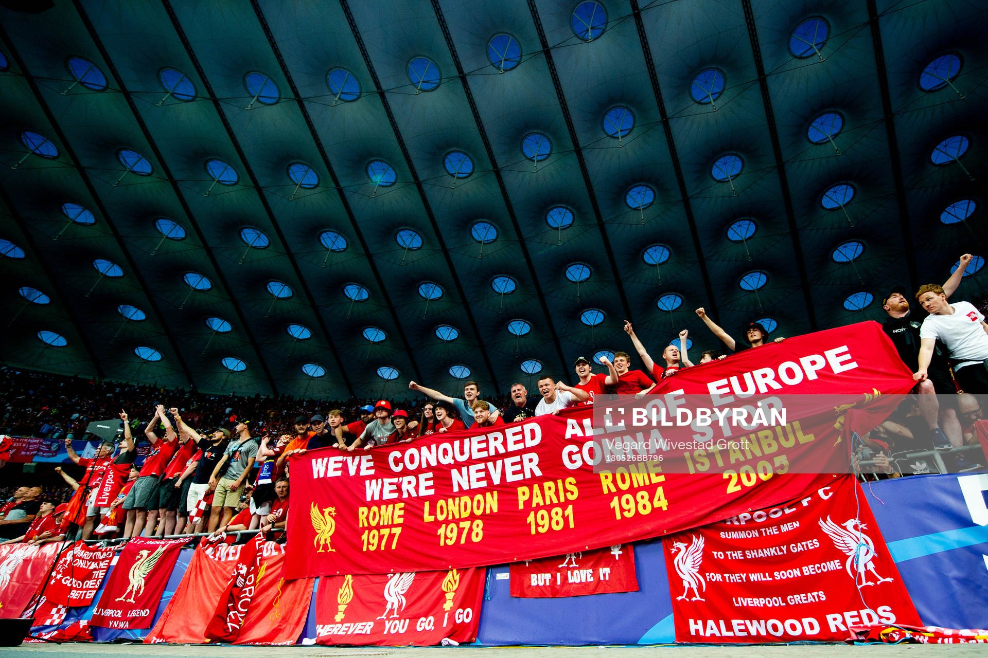Supporters of Liverpool