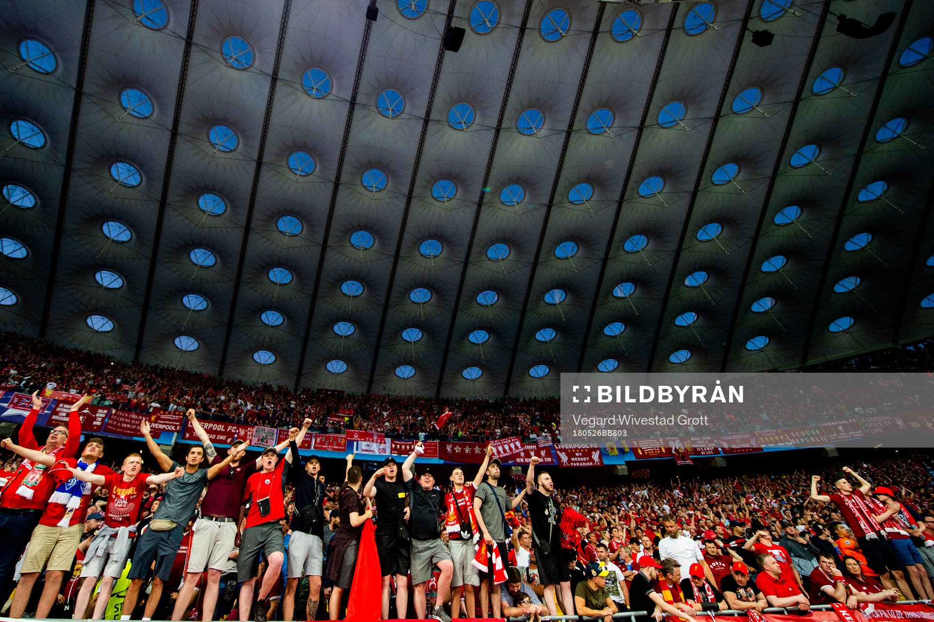 Supporters of Liverpool