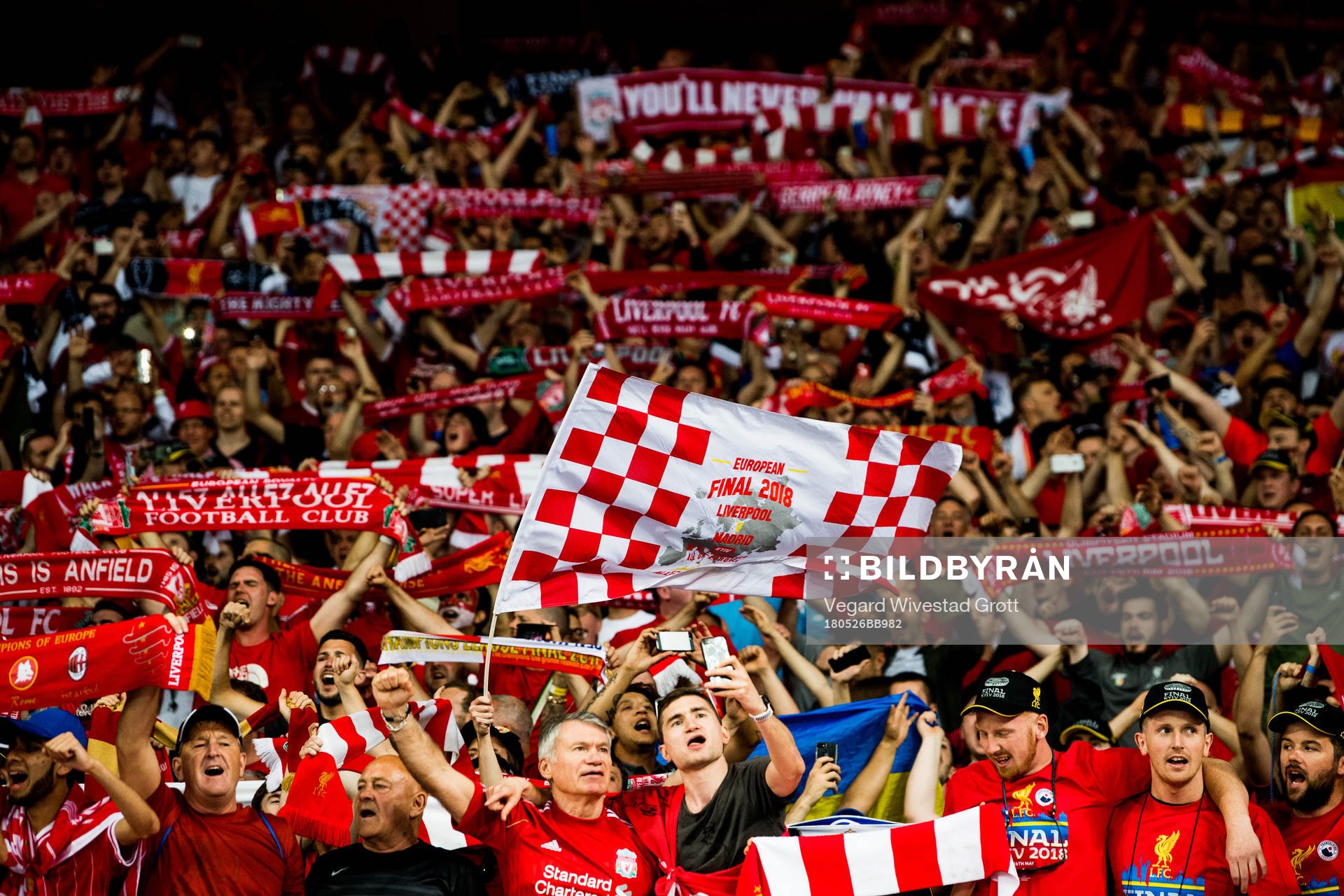 Supporters of Liverpool