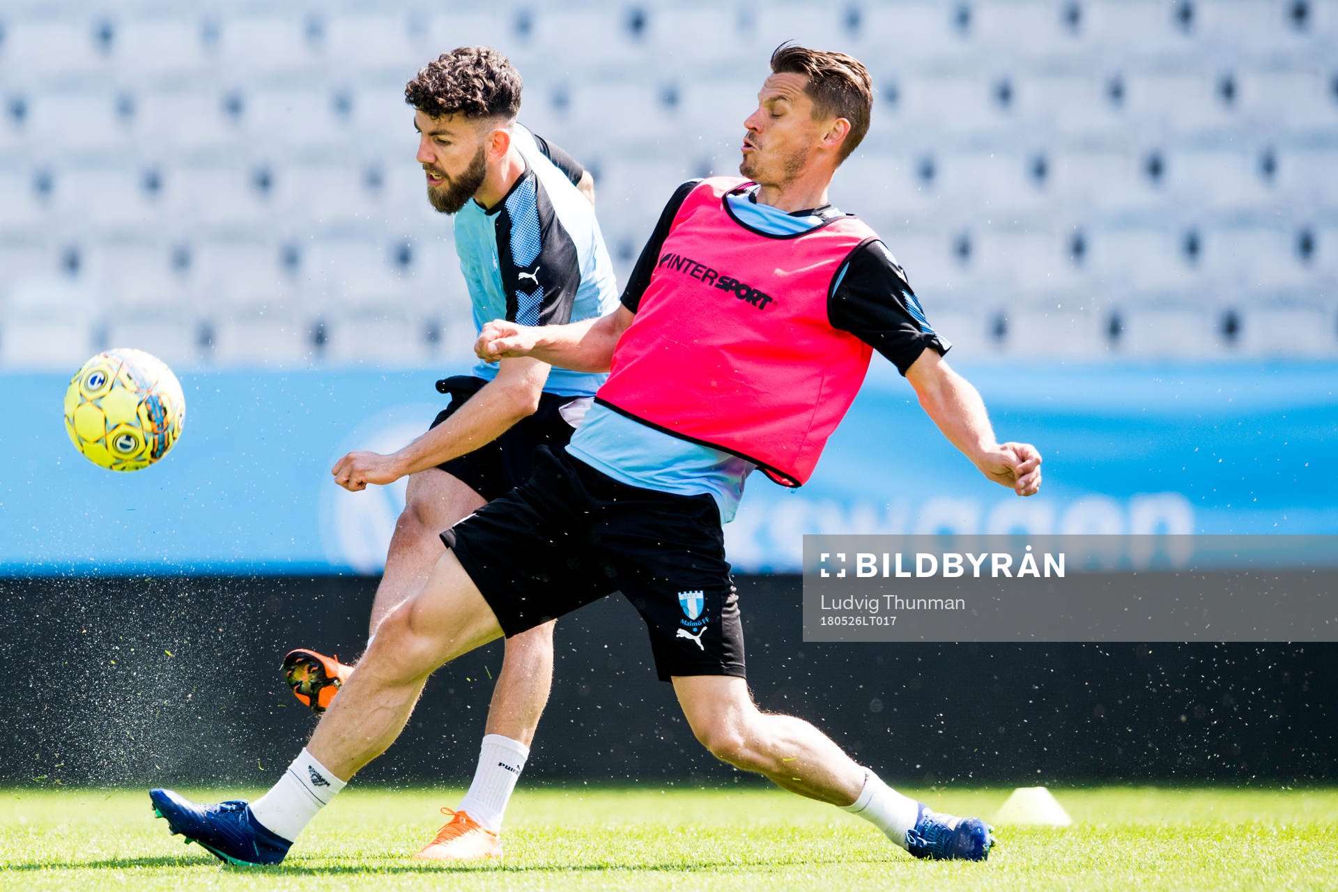 Benficas Erdal Rakip och Markus Rosenberg