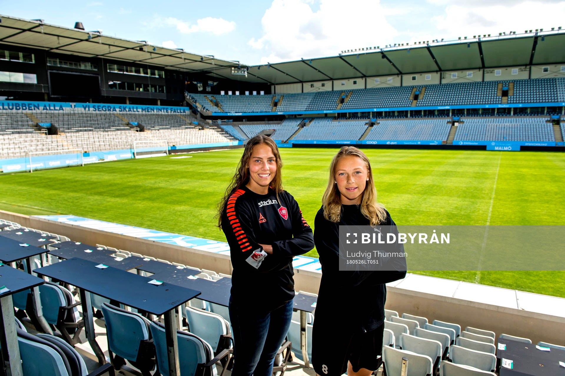 Limhamn Bunkeflos Elisa Lang Nilsson och Rosengårds Hanna
