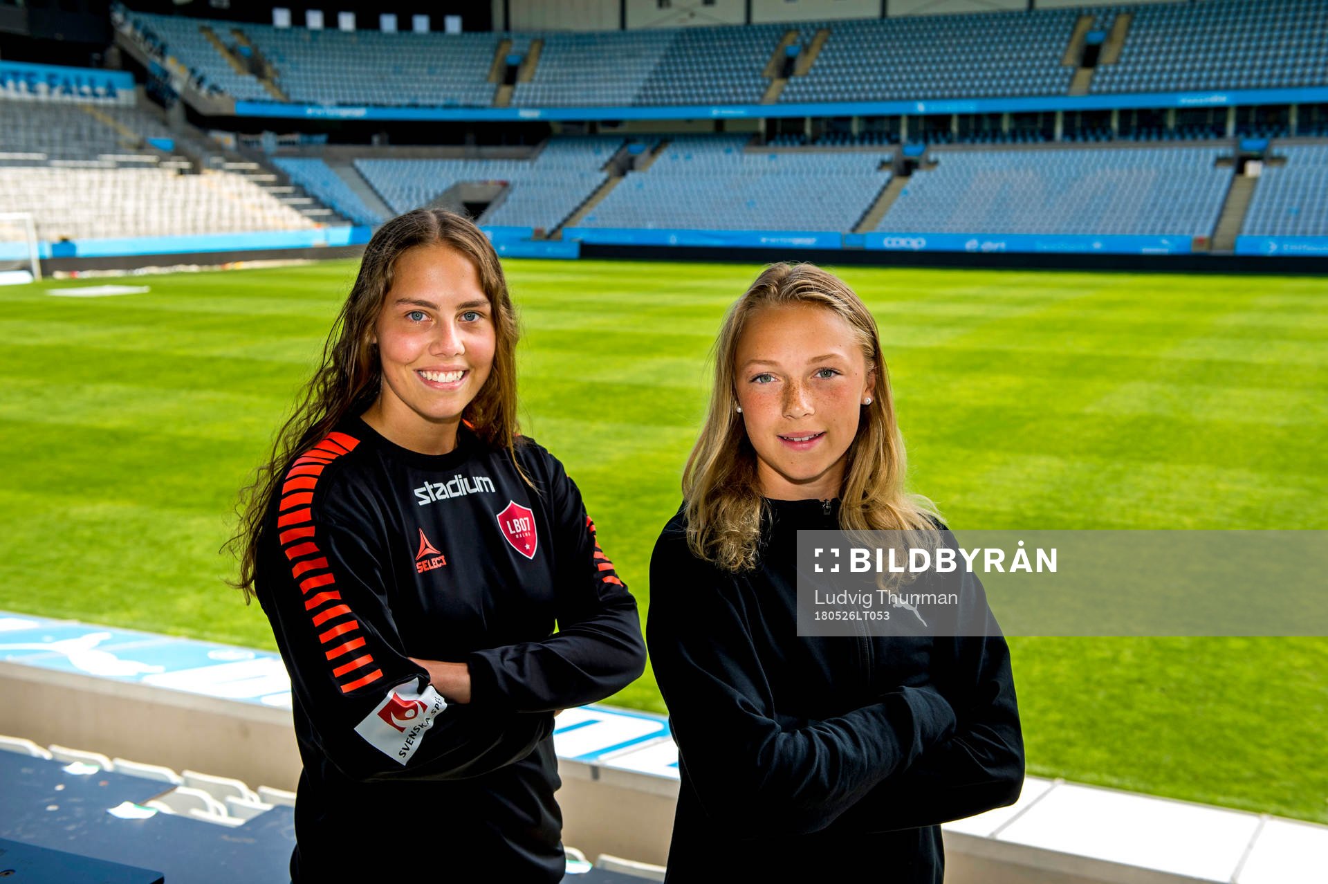 Limhamn Bunkeflos Elisa Lang Nilsson och Rosengårds Hanna
