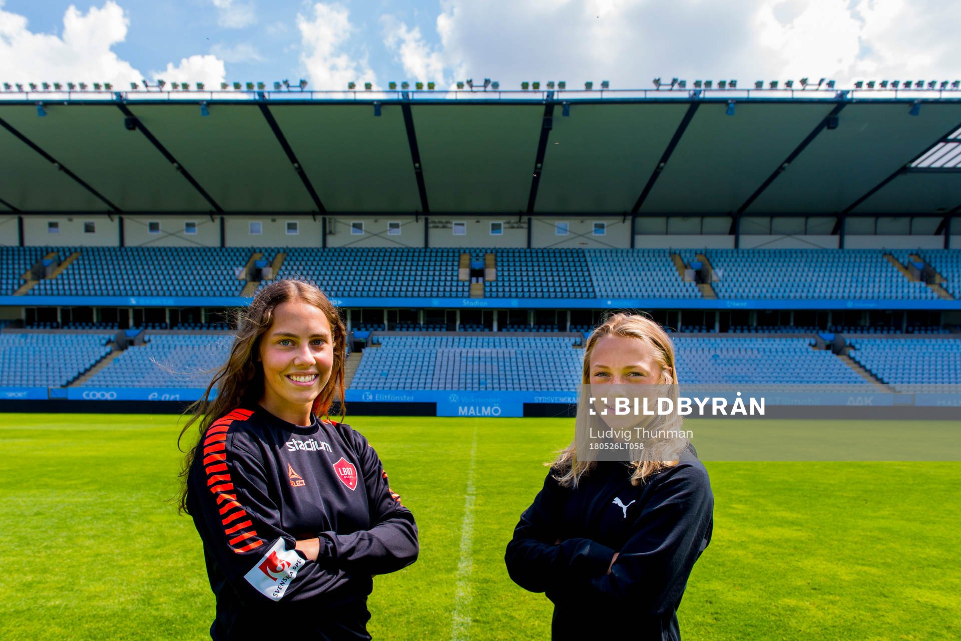 Limhamn Bunkeflos Elisa Lang Nilsson och Rosengårds Hanna