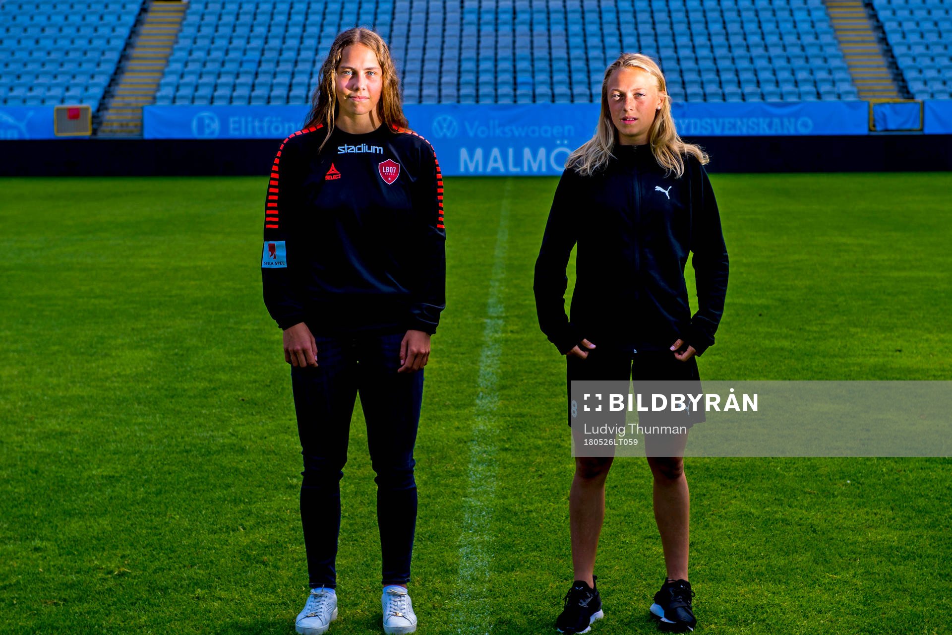 Limhamn Bunkeflos Elisa Lang Nilsson och Rosengårds Hanna