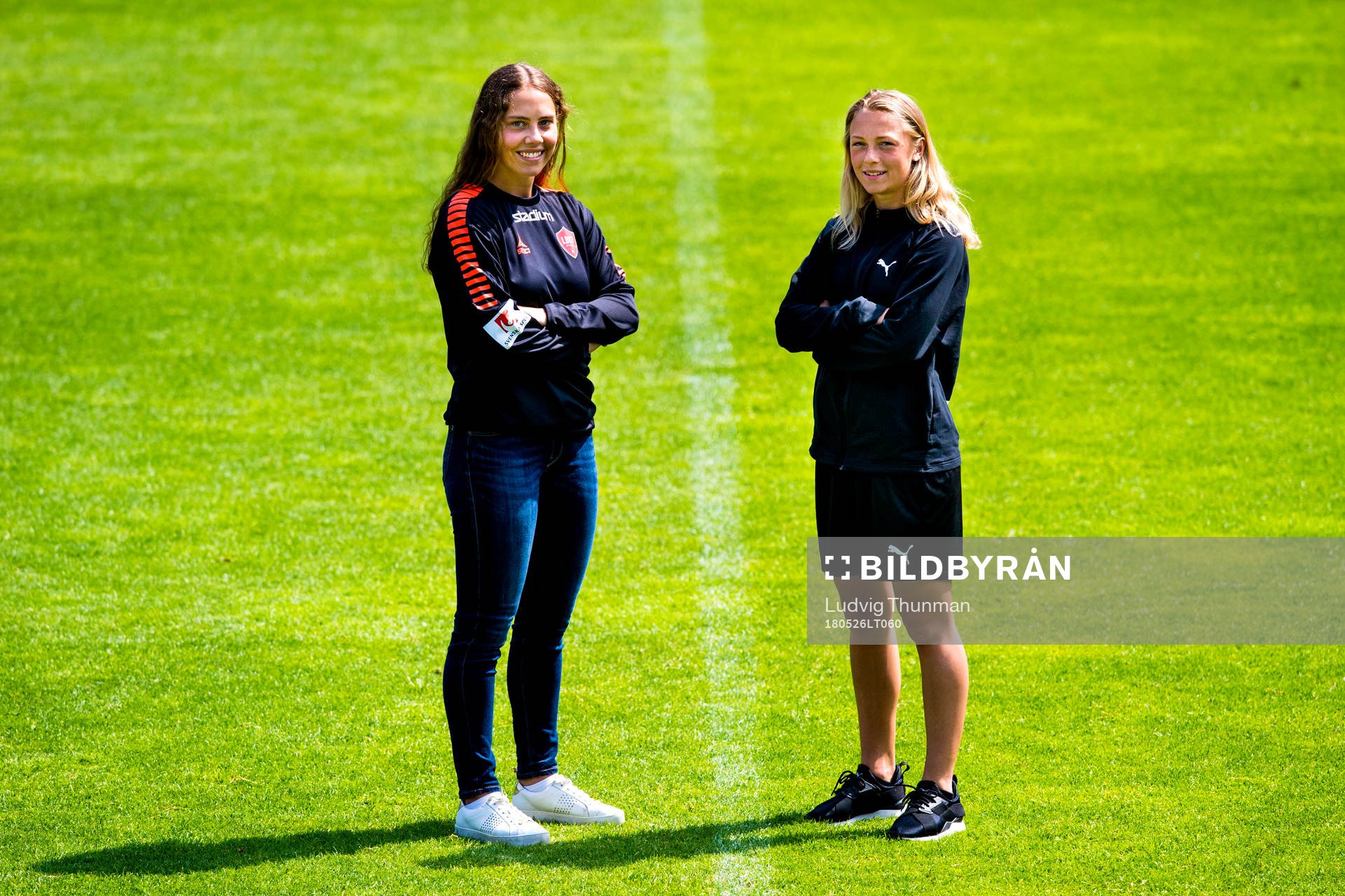 Limhamn Bunkeflos Elisa Lang Nilsson och Rosengårds Hanna