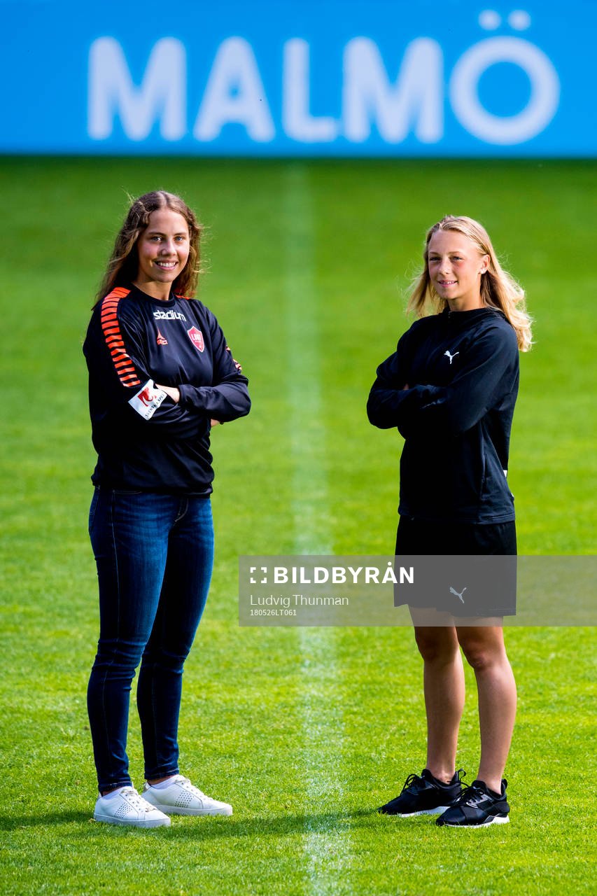 Limhamn Bunkeflos Elisa Lang Nilsson och Rosengårds Hanna
