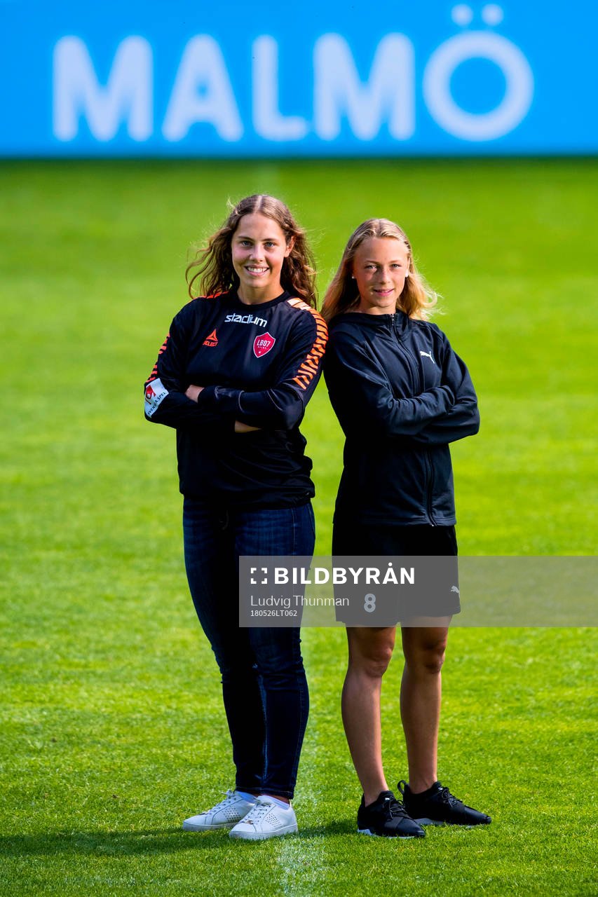 Limhamn Bunkeflos Elisa Lang Nilsson och Rosengårds Hanna