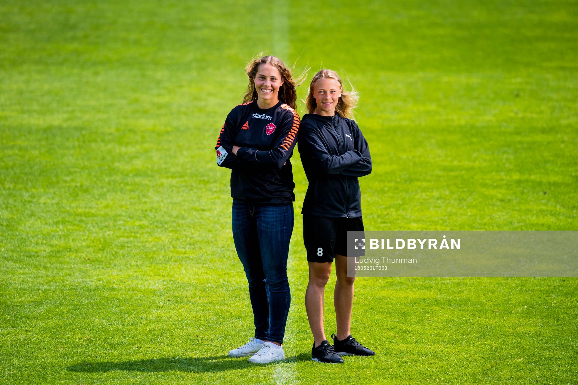 Limhamn Bunkeflos Elisa Lang Nilsson och Rosengårds Hanna