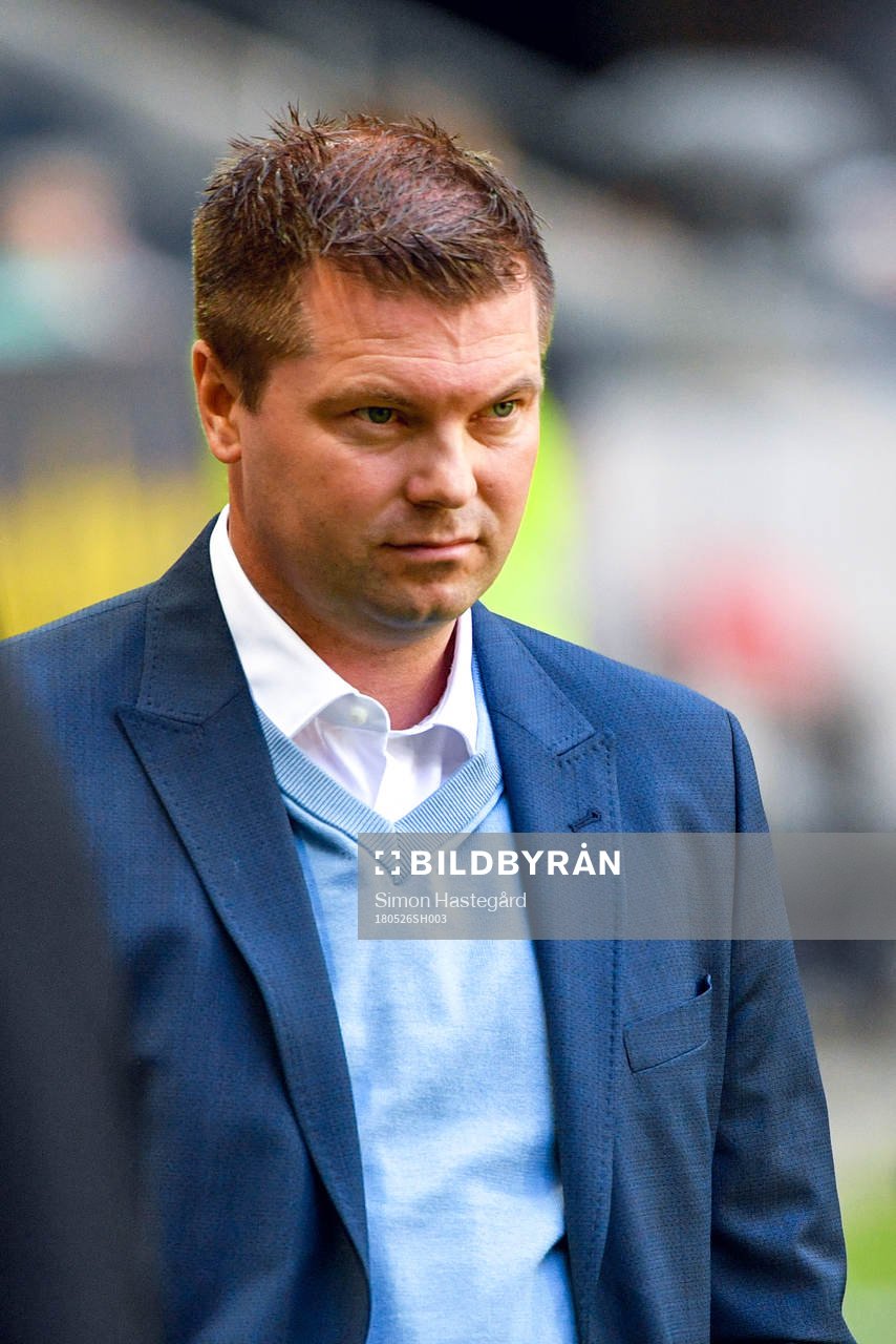 Norrköpings tränare Jens Gustafsson