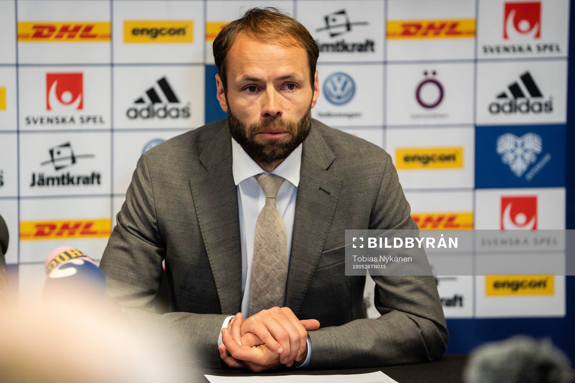 Häckens tränare Andreas Alm