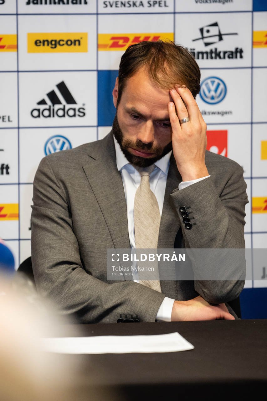 Häckens tränare Andreas Alm