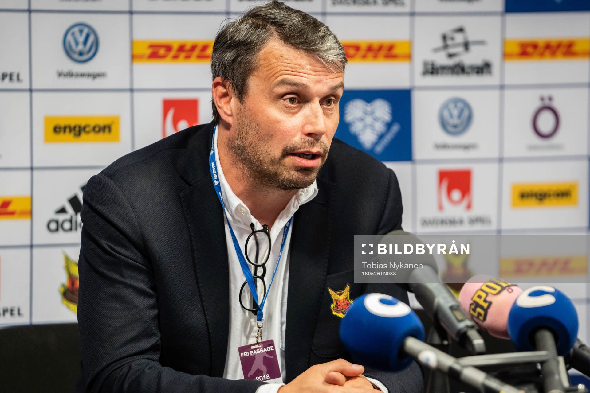 Östersunds ordförande Daniel Kindberg