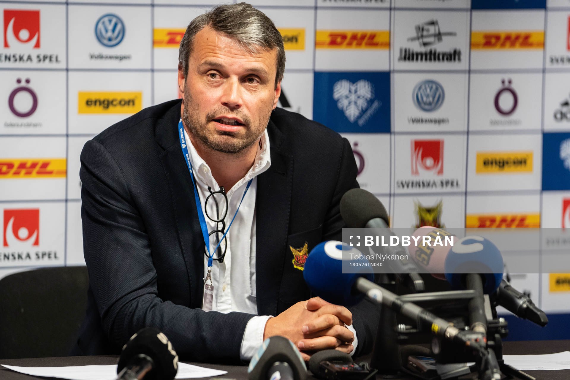 Östersunds ordförande Daniel Kindberg