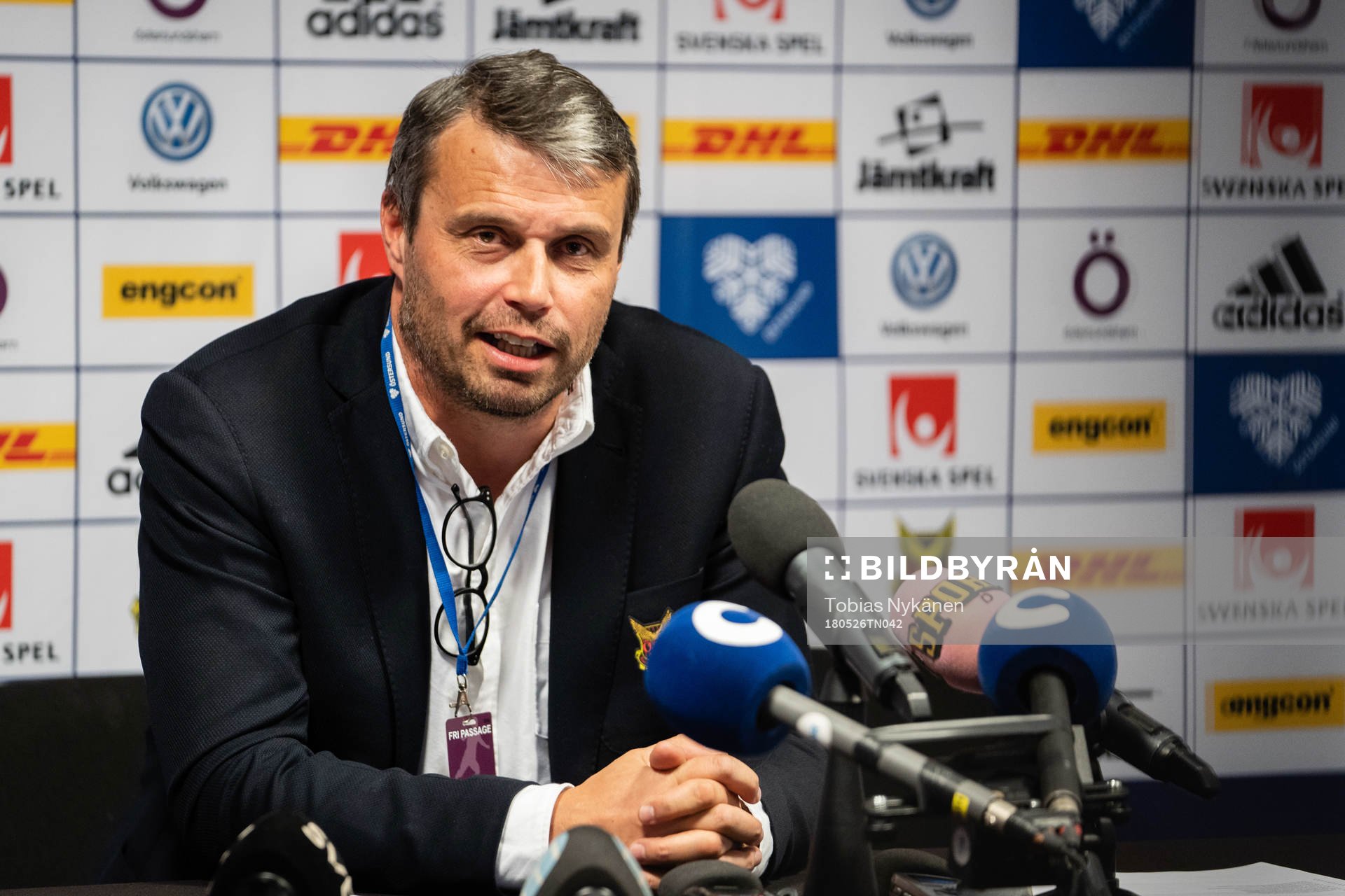 Östersunds ordförande Daniel Kindberg