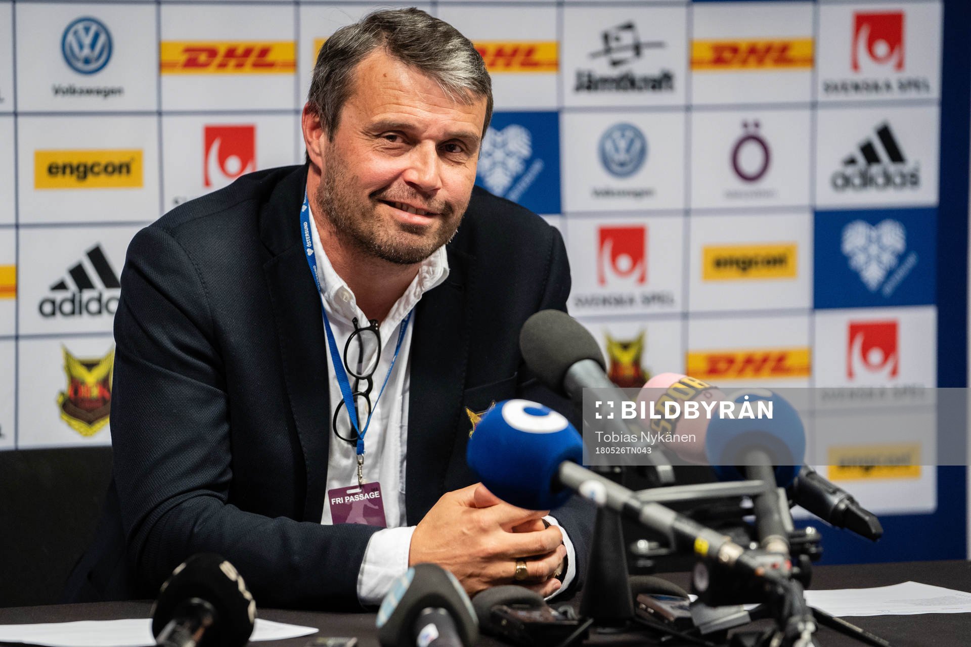 Östersunds ordförande Daniel Kindberg