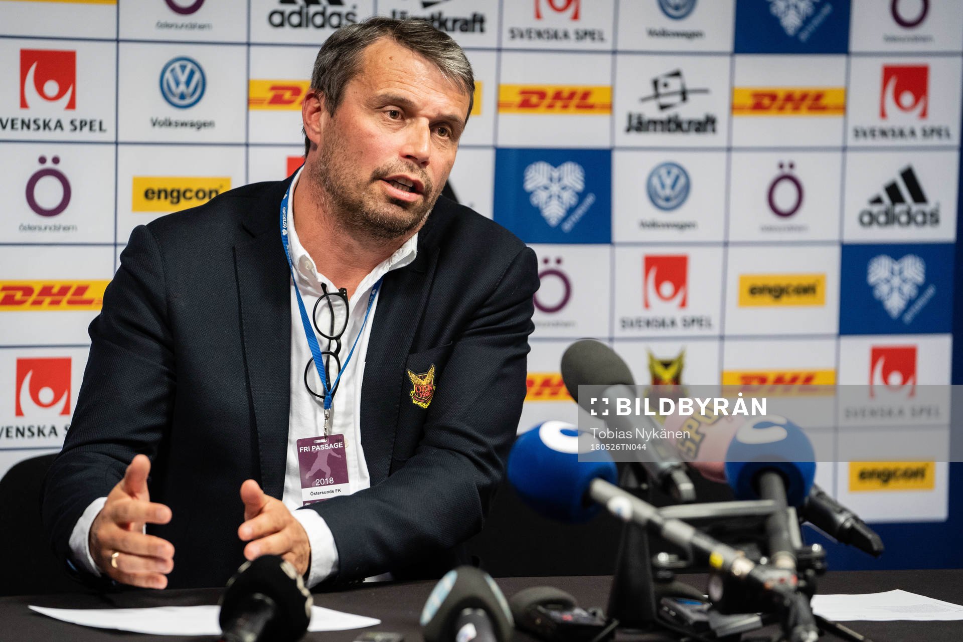 Östersunds ordförande Daniel Kindberg