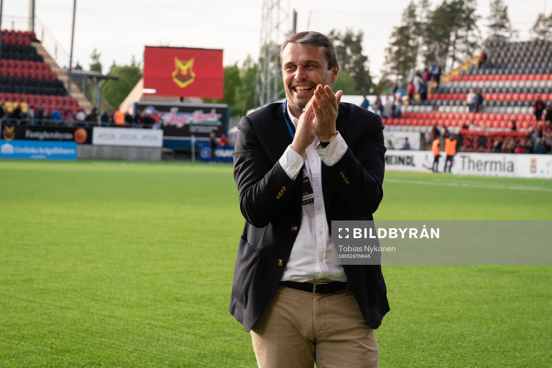 Östersunds ordförande Daniel Kindberg
