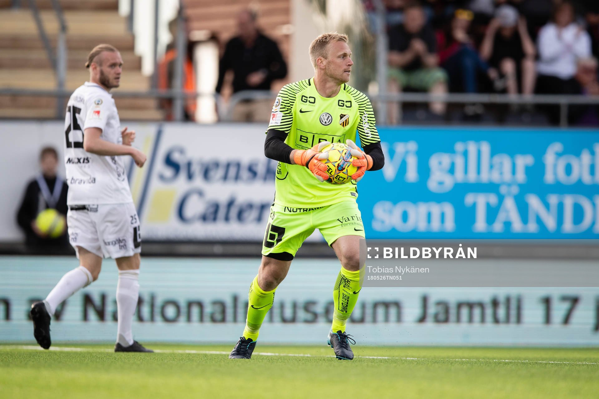 Häckens målvakt Peter Abrahamsson