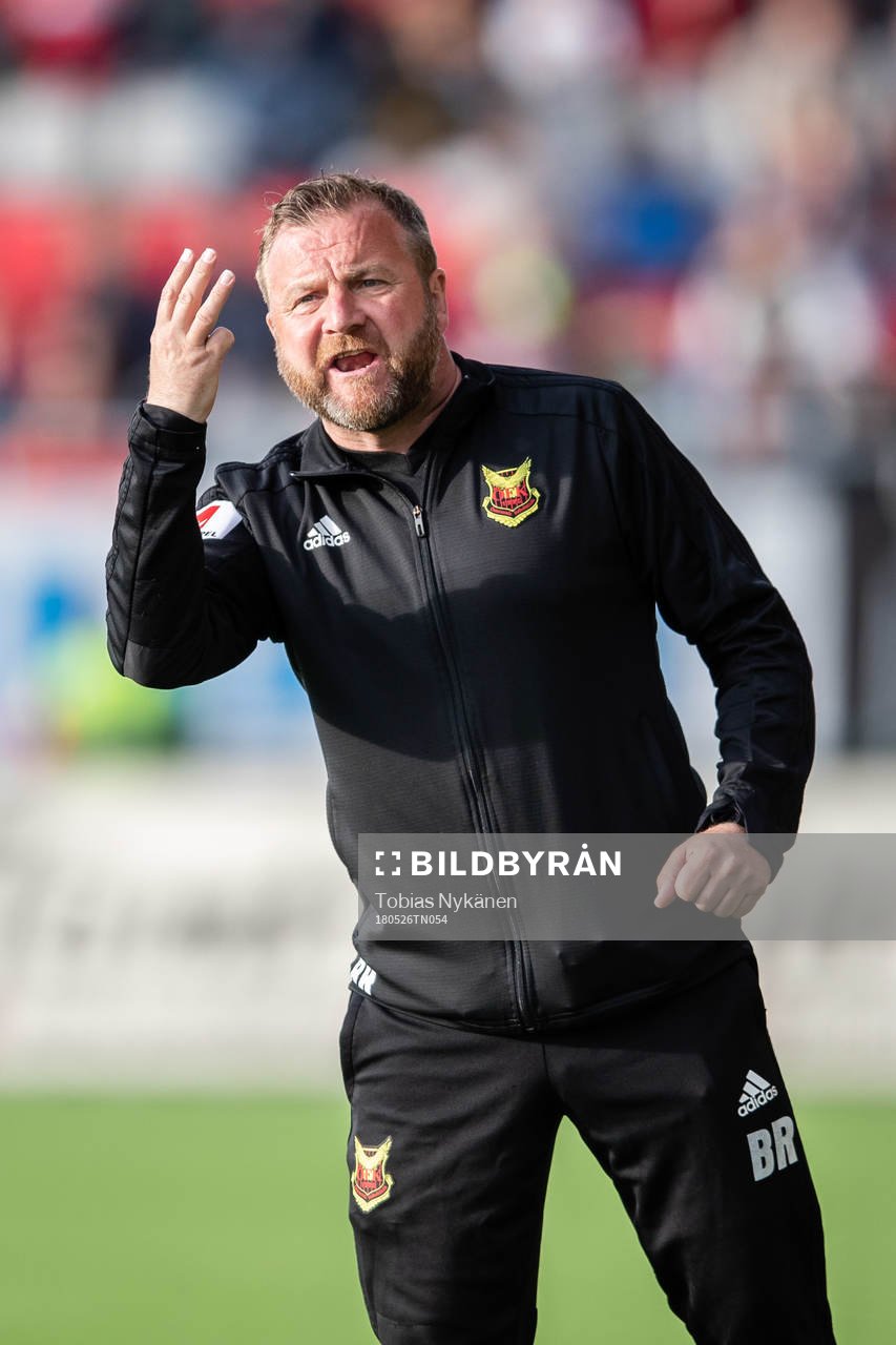 Östersunds assisterande tränare Billy Reid