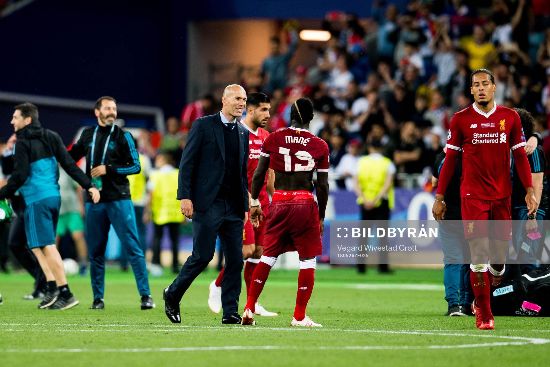 Zinedine Zidane, head coach of Real Madrid