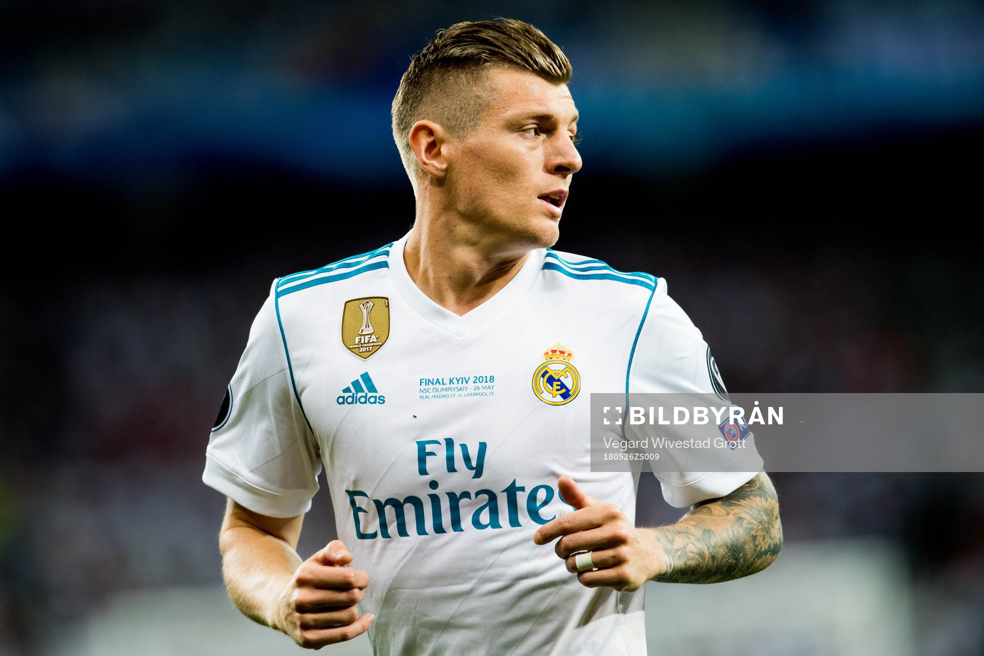 Toni Kroos of Real Madrid
