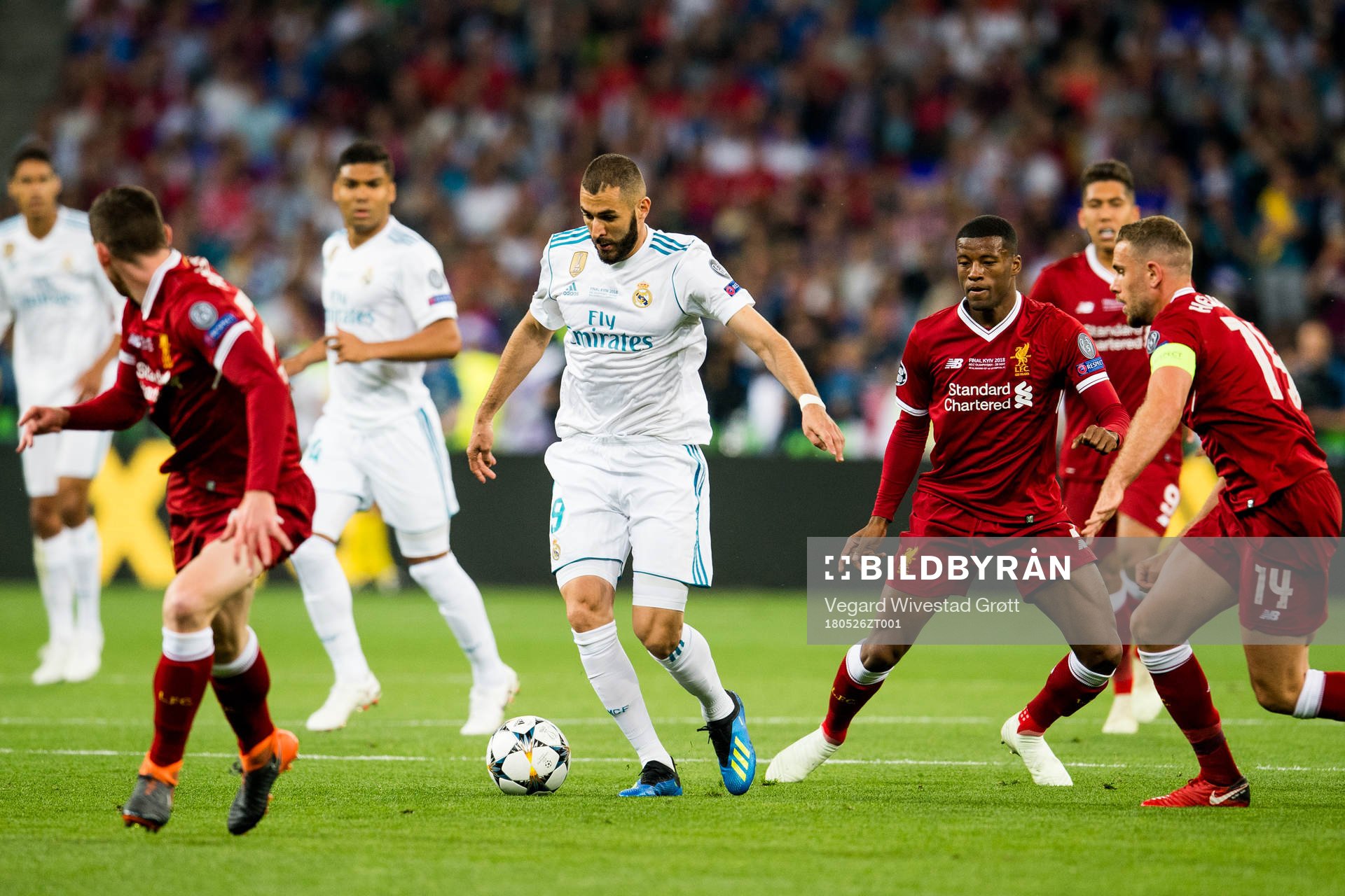 Karim Benzema of Real Madrid