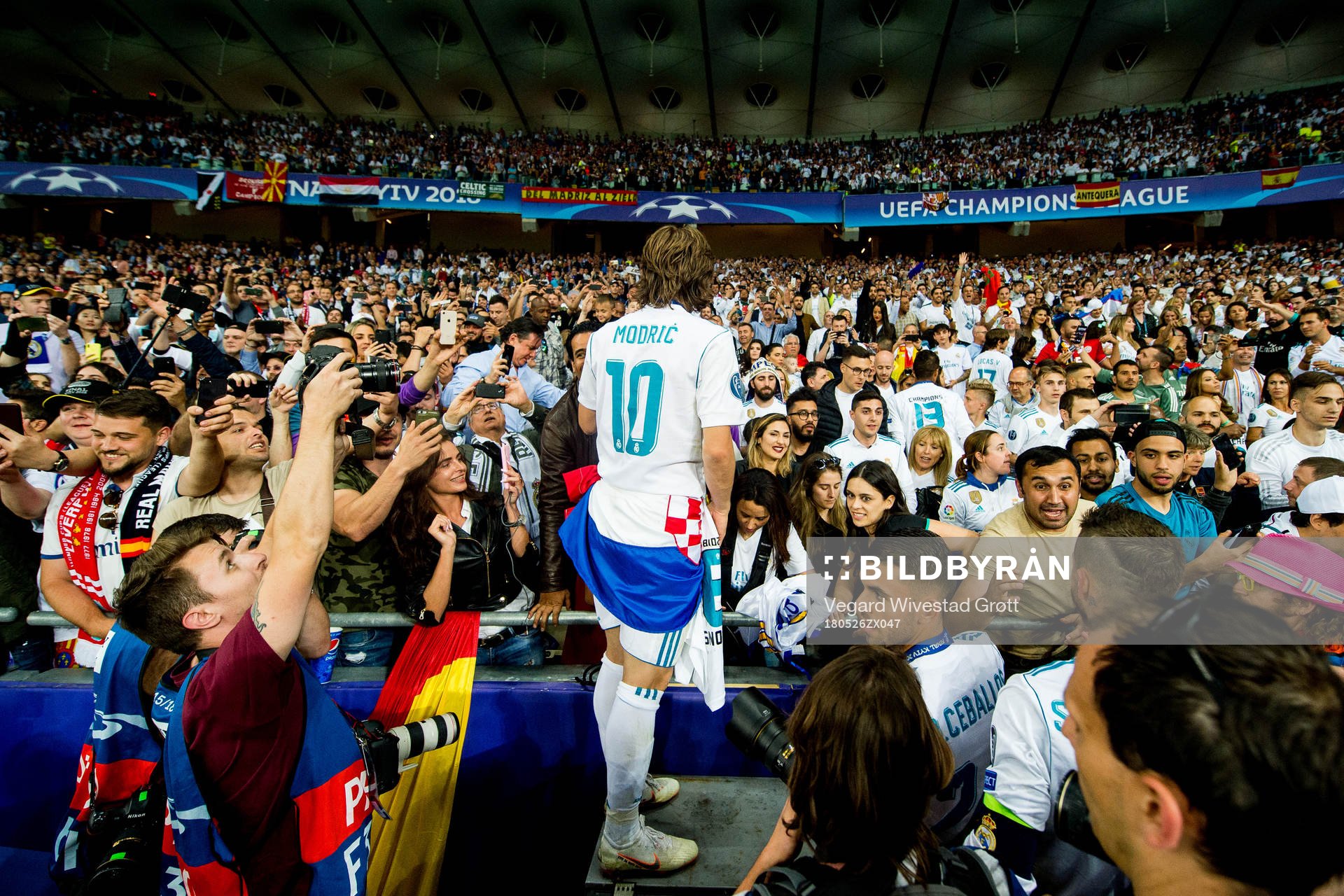 Luka Modric of Real Madrid