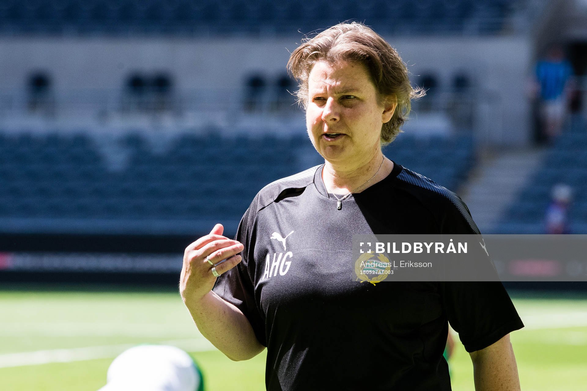 Hammarbys tränare Ann-Helén Grahm