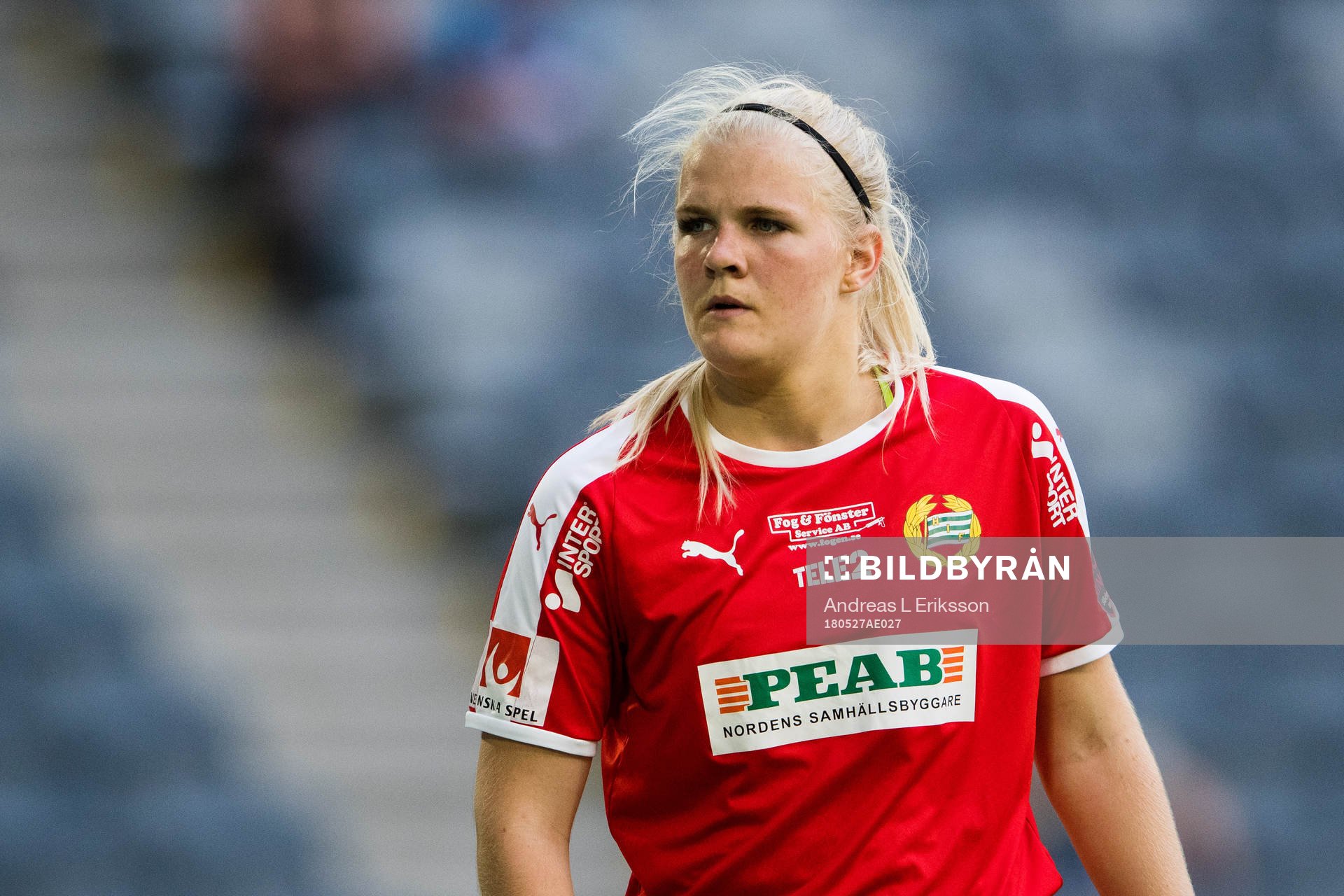 Hammarbys målvakt Emma Holmgren