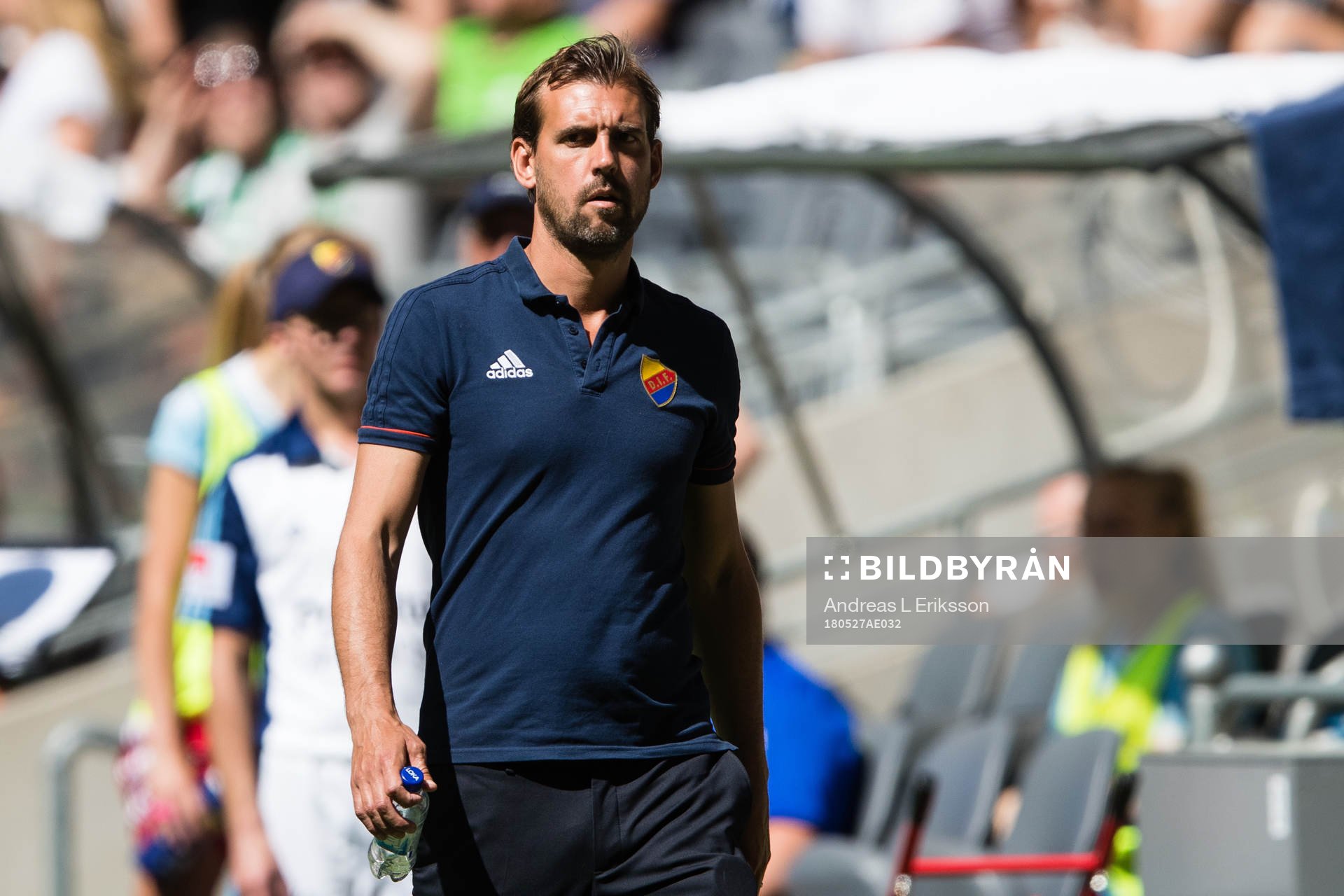 Djurgårdens tränare Joel Ridez