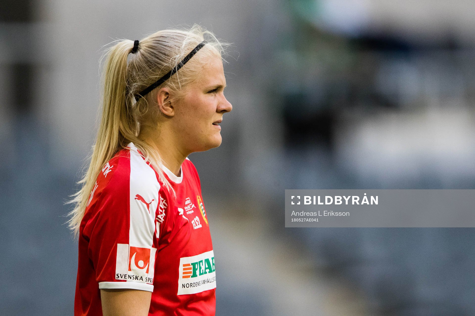 Hammarbys målvakt Emma Holmgren