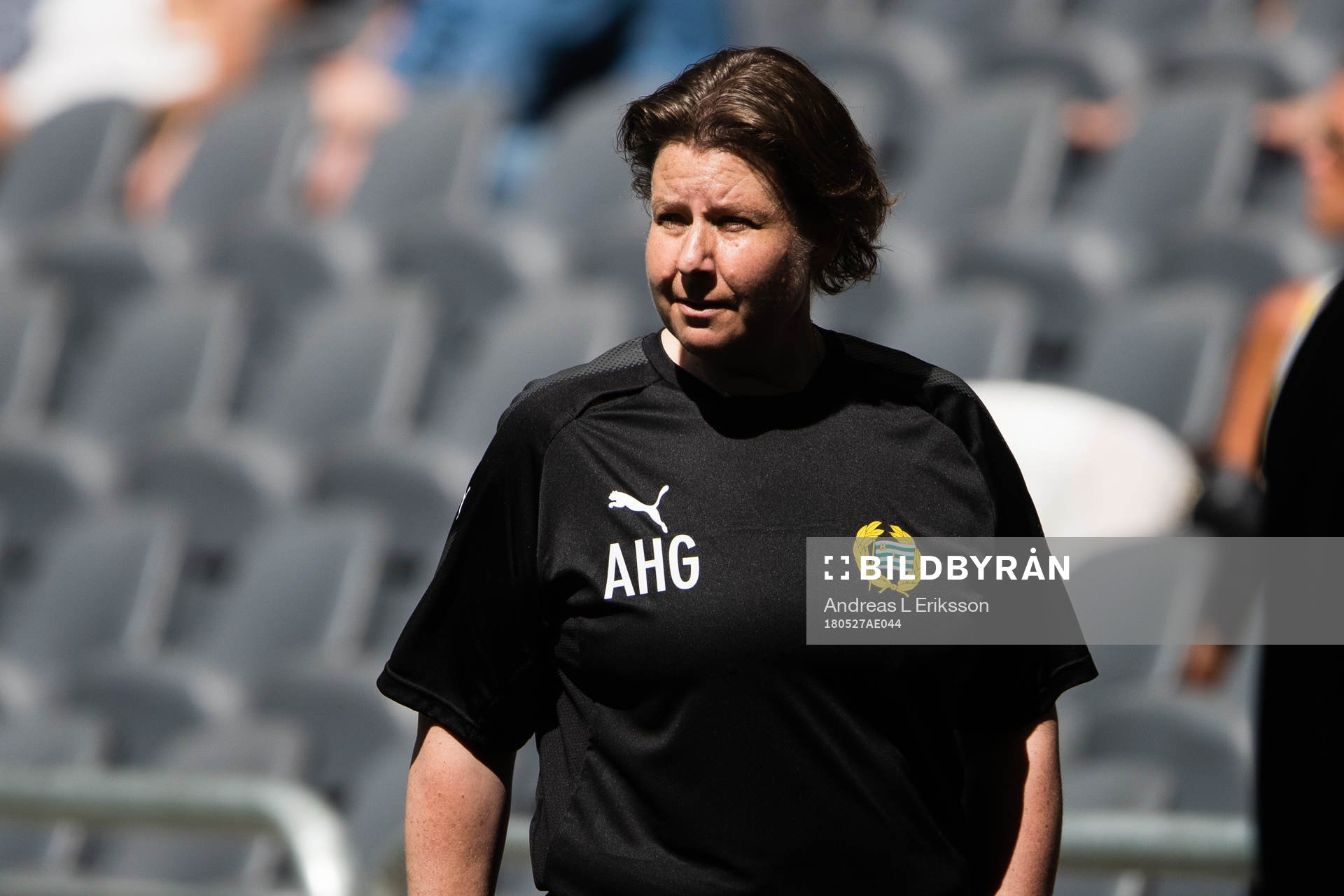 Hammarbys tränare Ann-Helén Grahm
