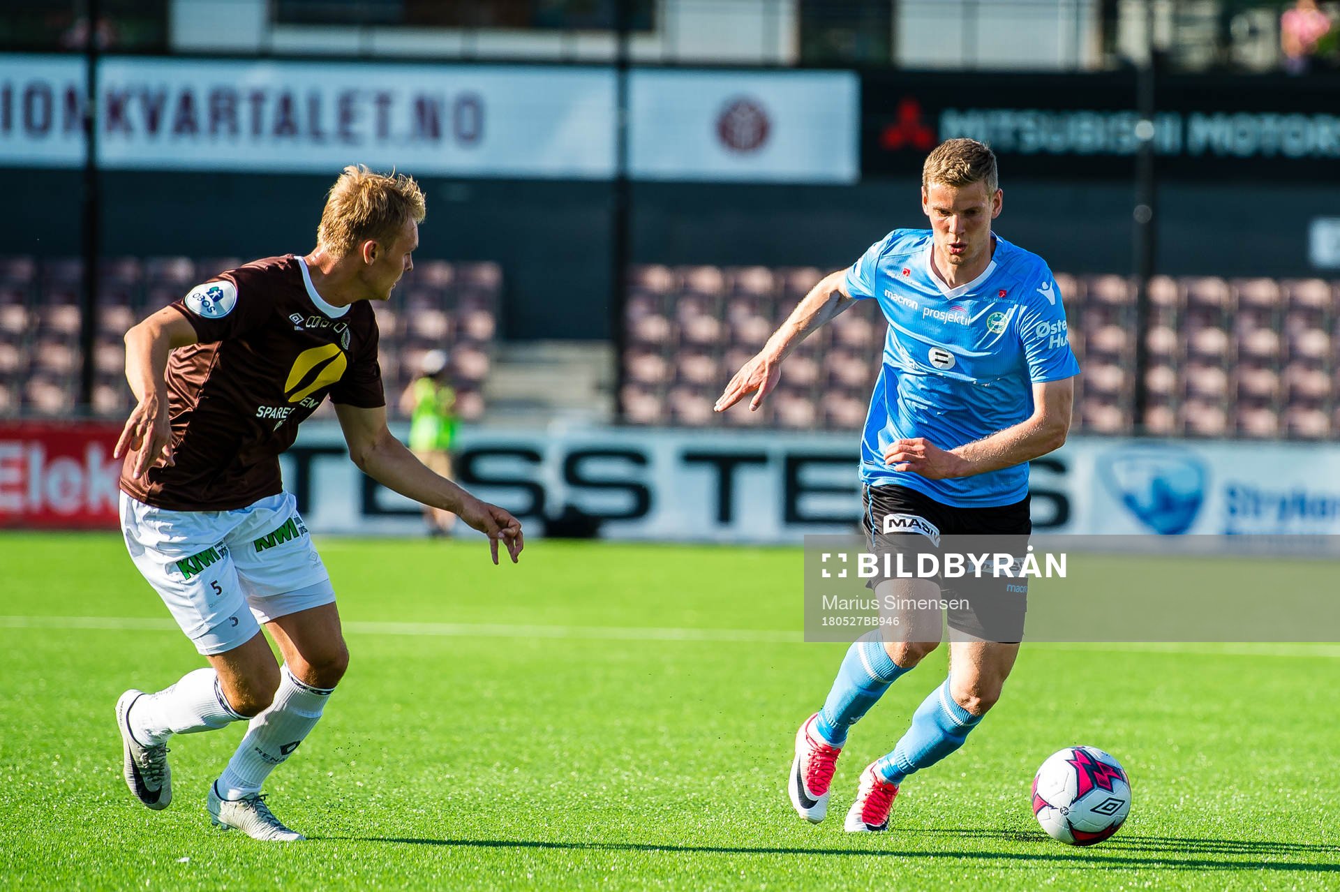 Ari Mohr Jonsson of Sandnes Ulf