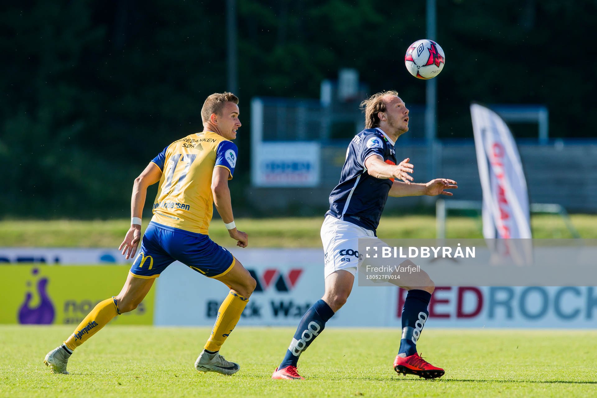 Martin Hoel Andersen of Jerv and Rolf Daniel Vikstøl of