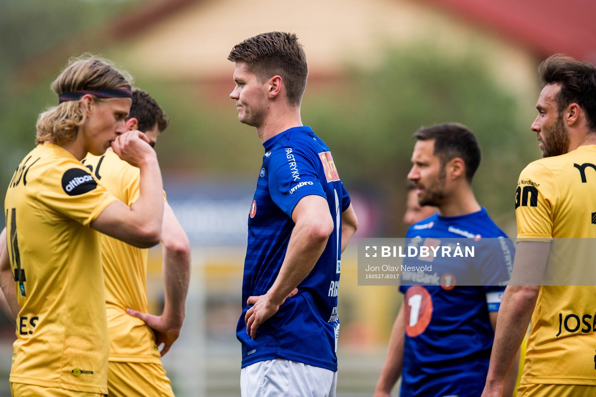 Ulrik Saltnes of Bodø/Glimt and Christian Rismark of