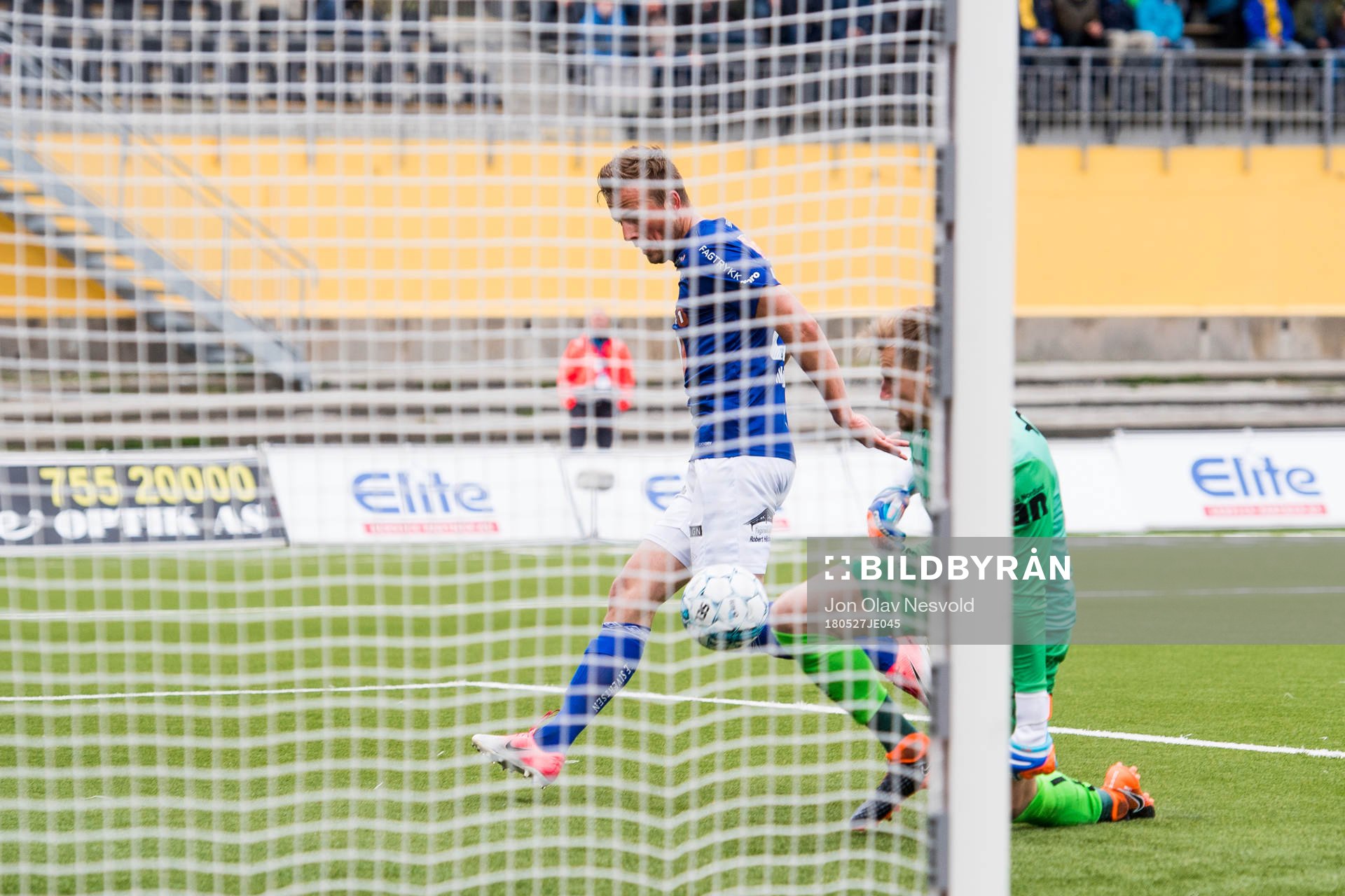 Kim Ove Norum Riksvold of Ranheim misses a chance