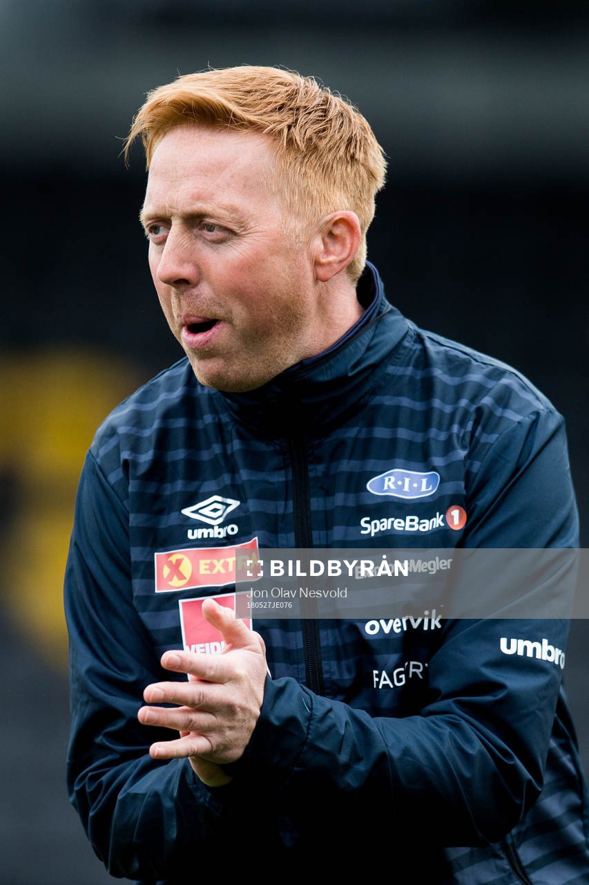 Svein Maalen, head coach of Ranheim