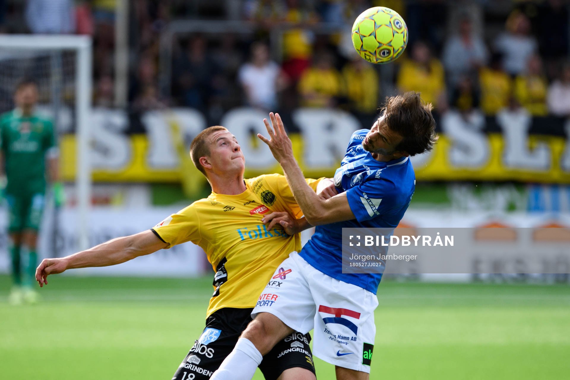Elfsborgs Simon Olsson och Trelleborgs Alexander Blomqvist